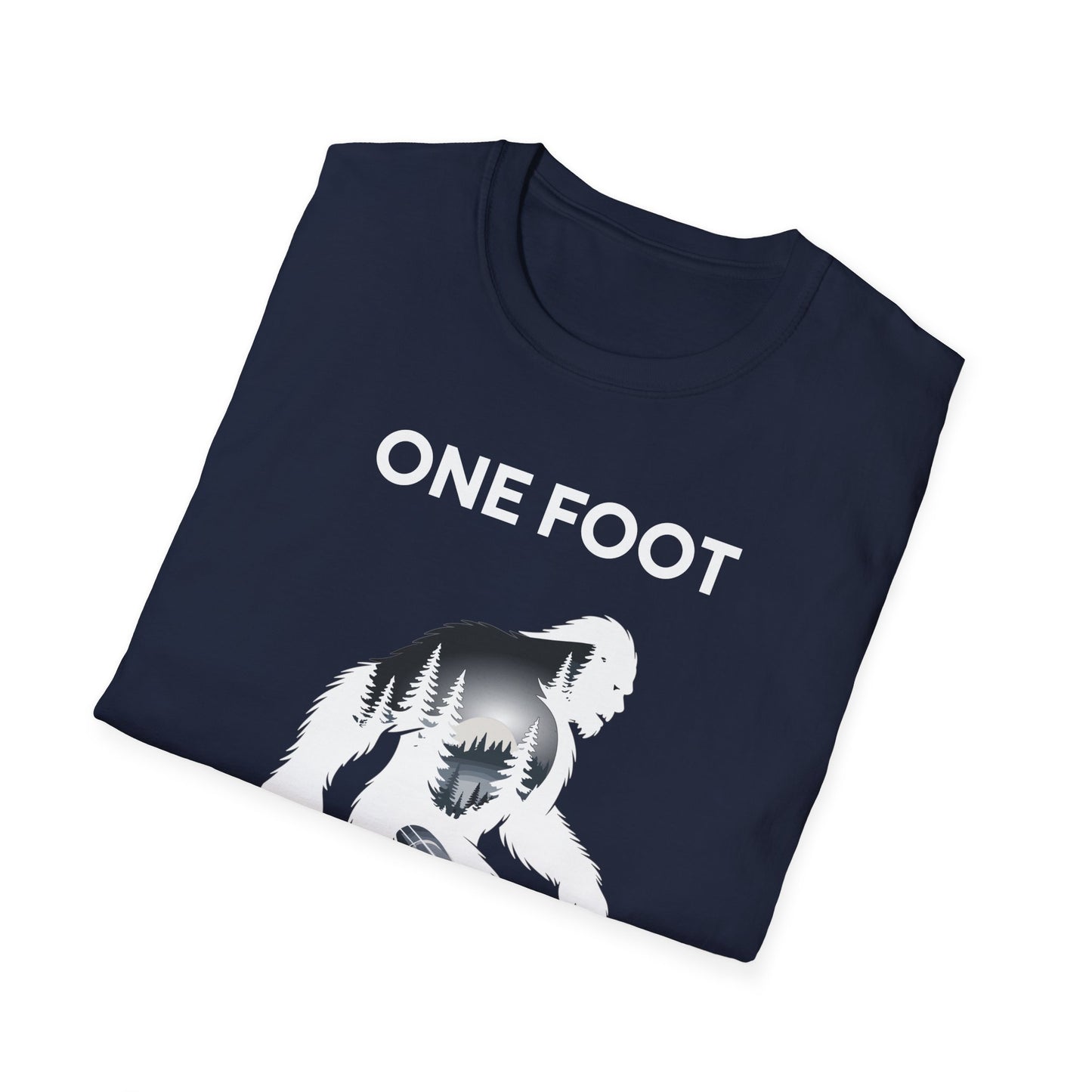 Amputee Humor, Limb Loss Awareness Tee, One Foot V2b
