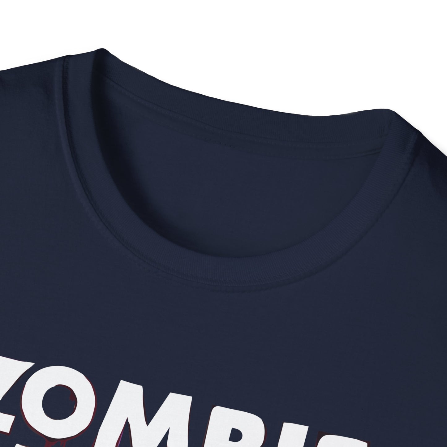 Amputee Humor, Limb Loss Awareness Tee, Zombie Victim Amp V1 Blk Print