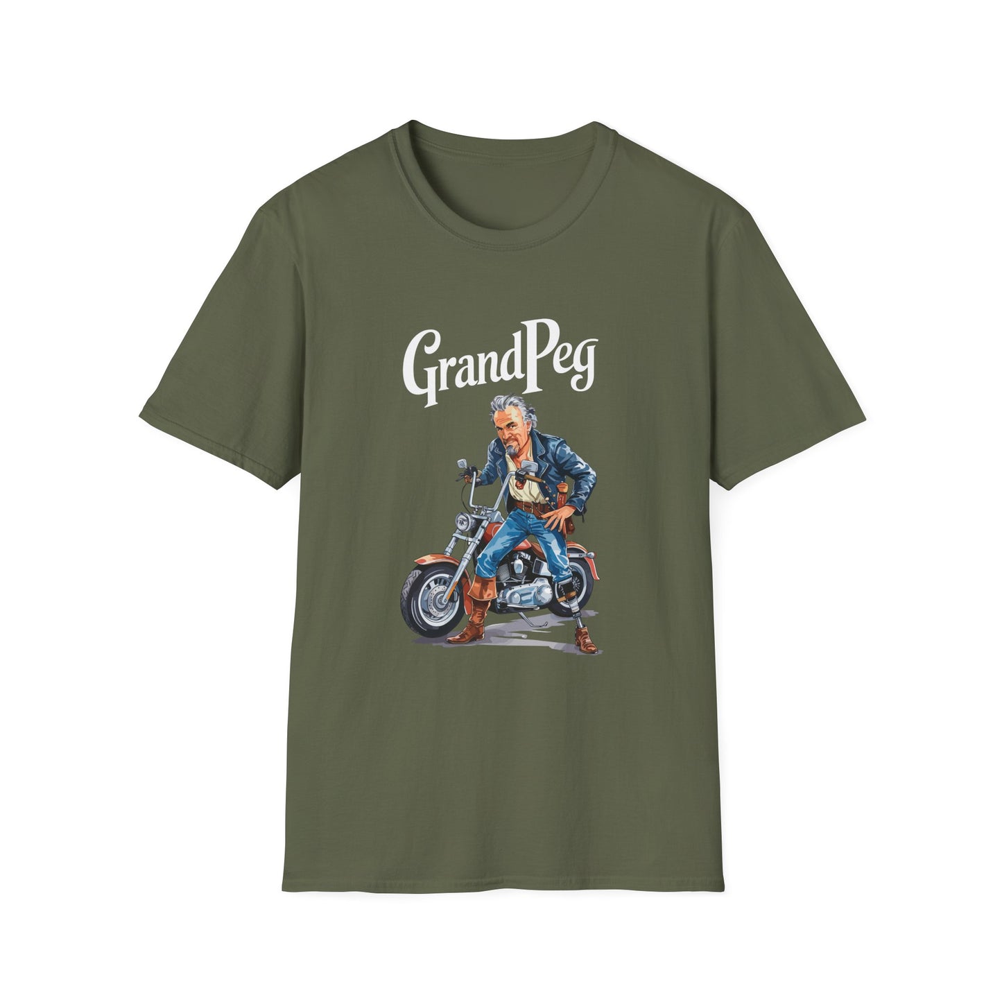 Amputee Humor, Limb Loss Awareness Tee, Granpeg V4b