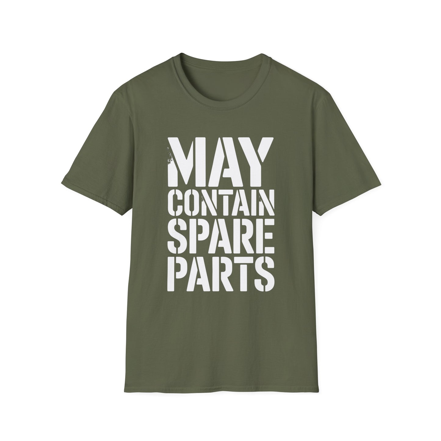 Amputee Humor, Limb Loss Awareness Tee, May Contain Spare Parts Vb