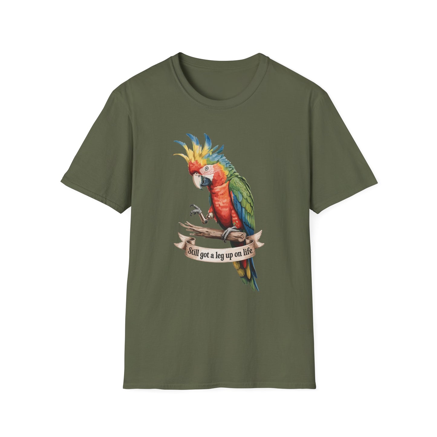 Amputee Humor, Limb Loss Awareness Tee, Cock A Tee V1