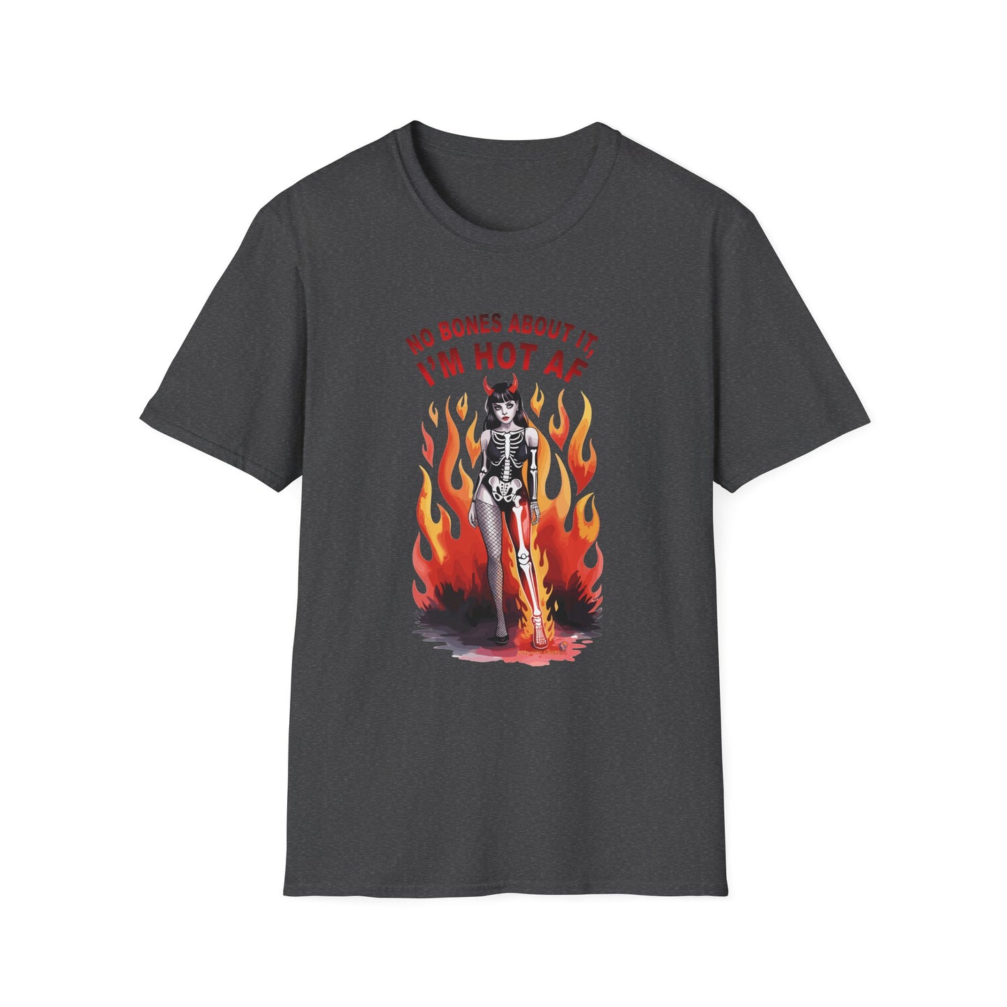 Amputee Humor, Limb Loss Awareness Tee, No Bones Im Hot V1b