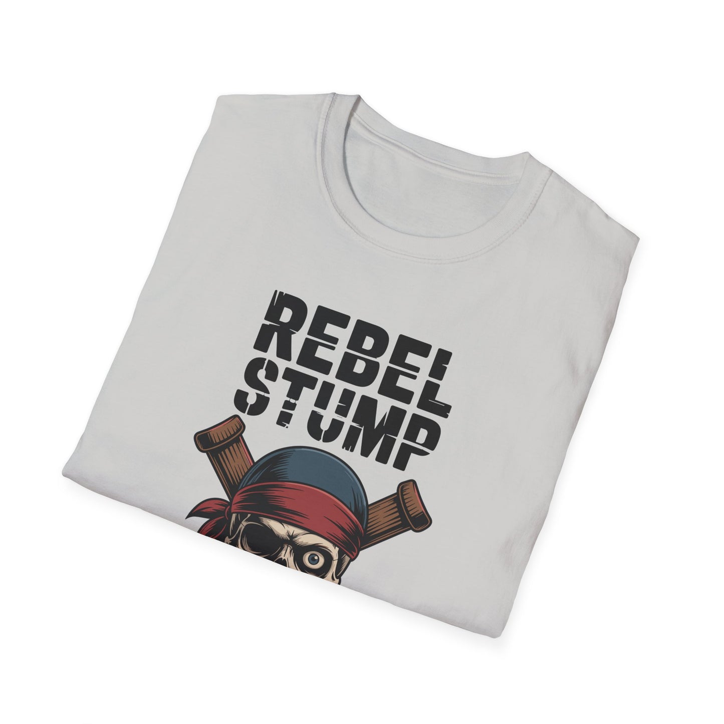 Amputee Humor, Limb Loss Awareness Tee, Rebel Stump V1b