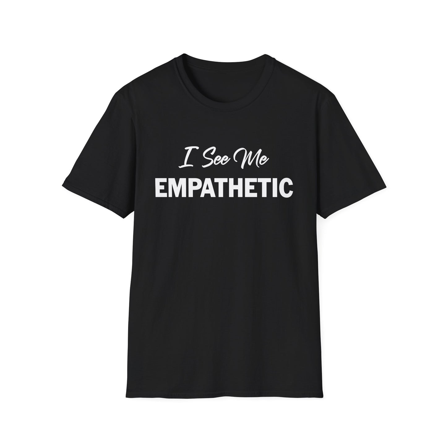 Amputee Humor, Limb Loss Awareness Tee, I See Me Empathetic V1 Blk Print