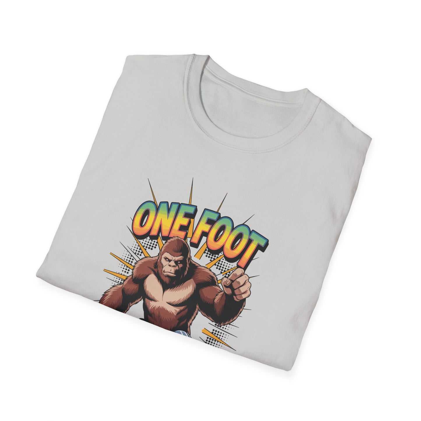 Amputee Humor, Limb Loss Awareness Tee, One Foot V1