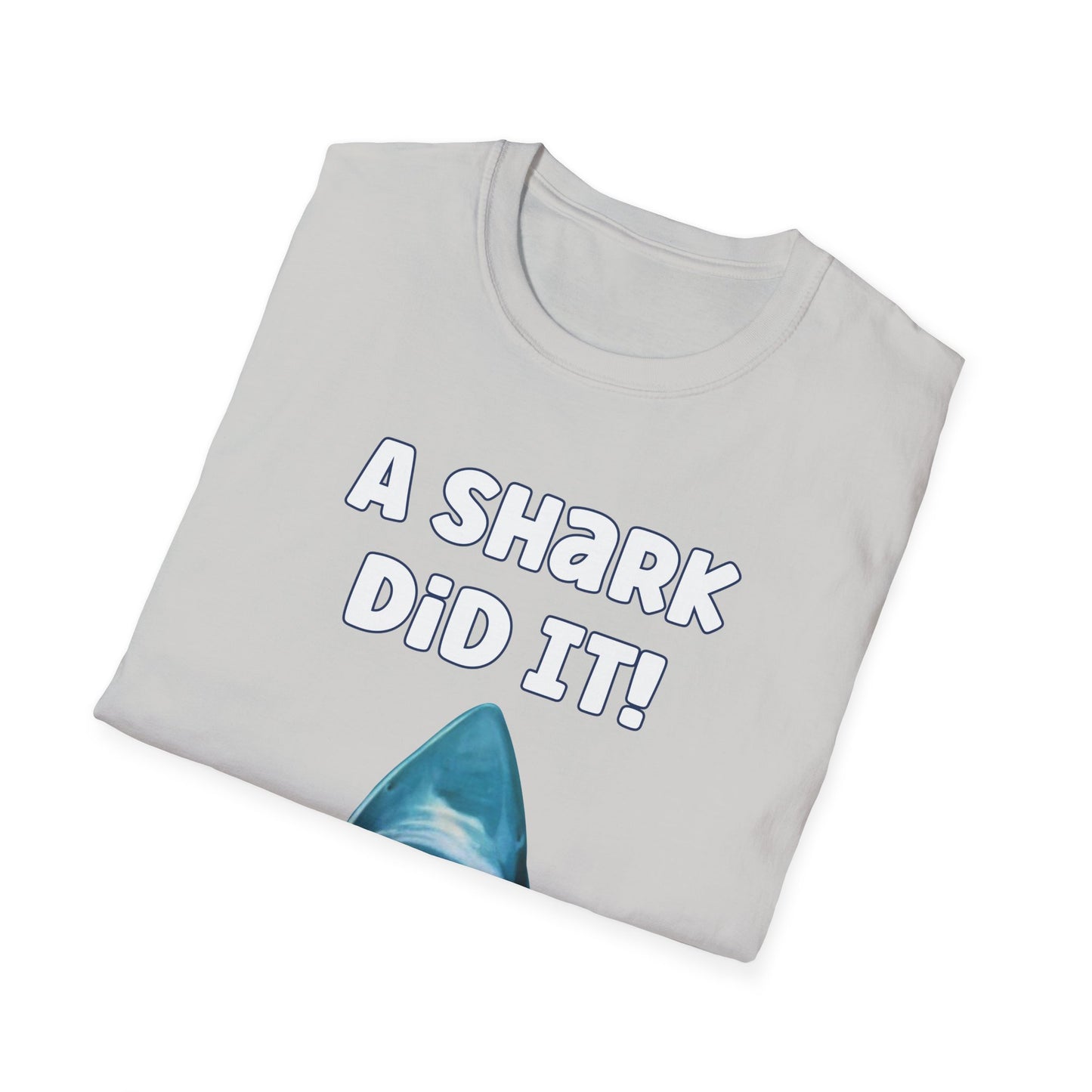 Amputee Humor, Limb Loss Awareness Tee, A Shark Did It V2 Tank Top Print