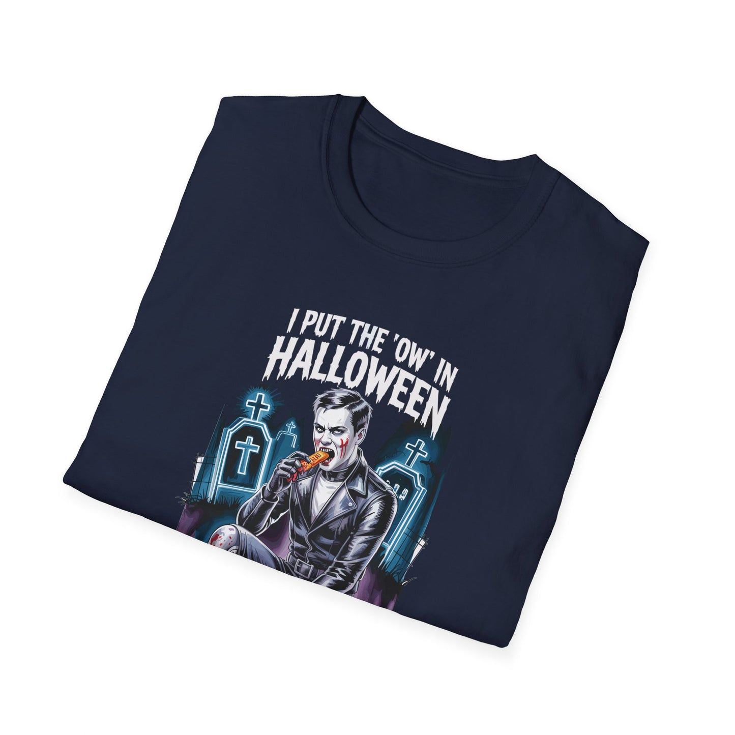 Amputee Humor, Limb Loss Awareness Tee, I Put The Ow In Halloween V1