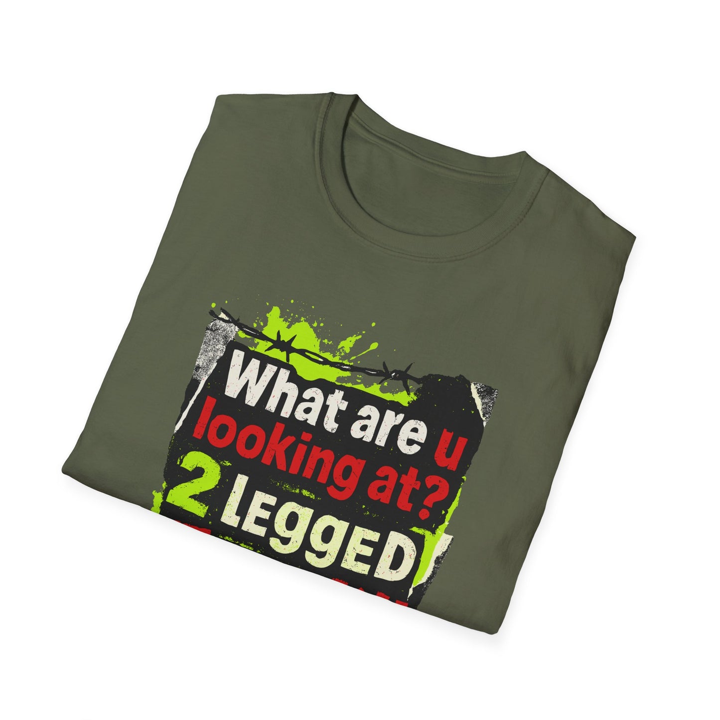 Amputee Humor, Limb Loss Awareness Tee, What R U Lookin At V8