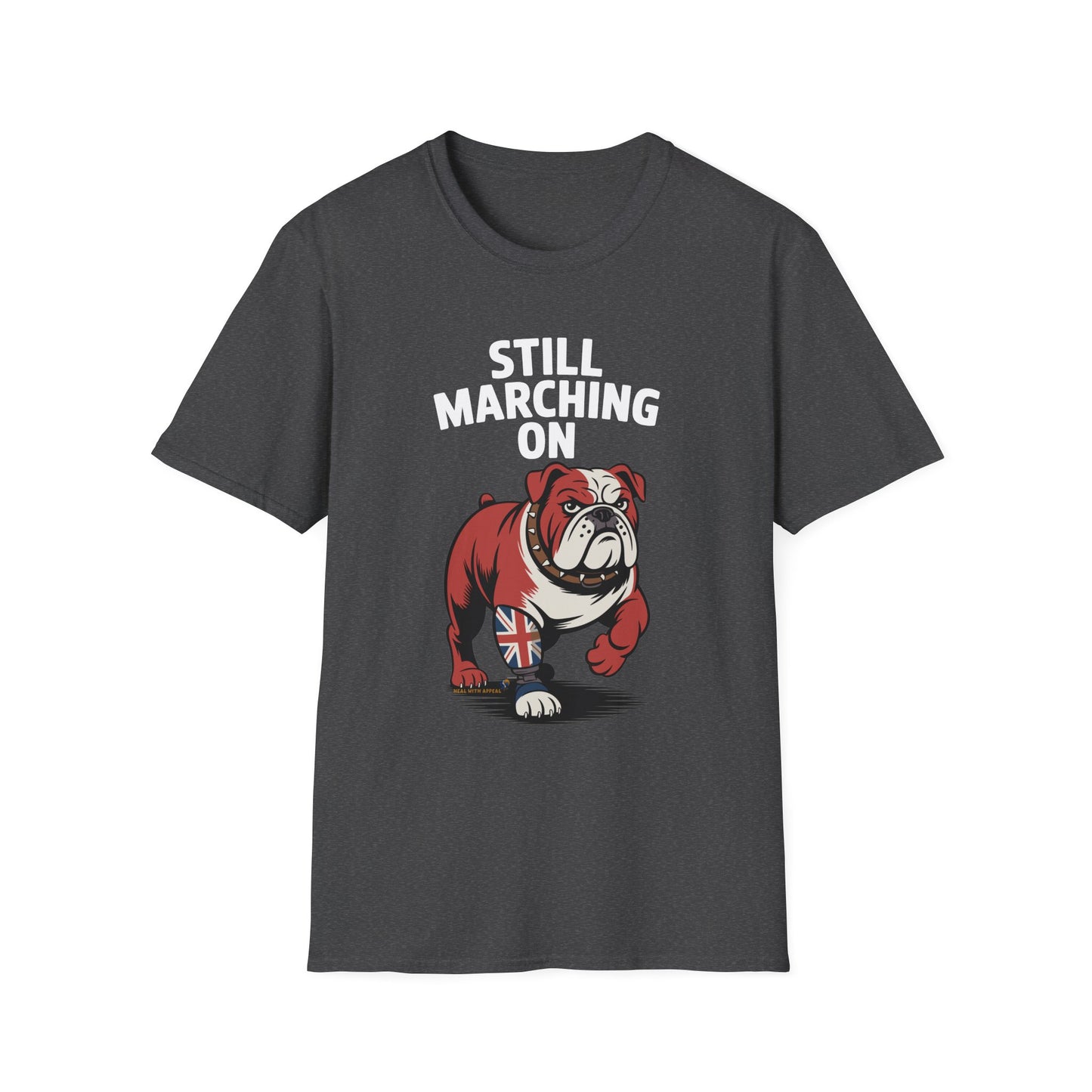 Amputee Humor, Limb Loss Awareness Tee, Still Marching On V2b