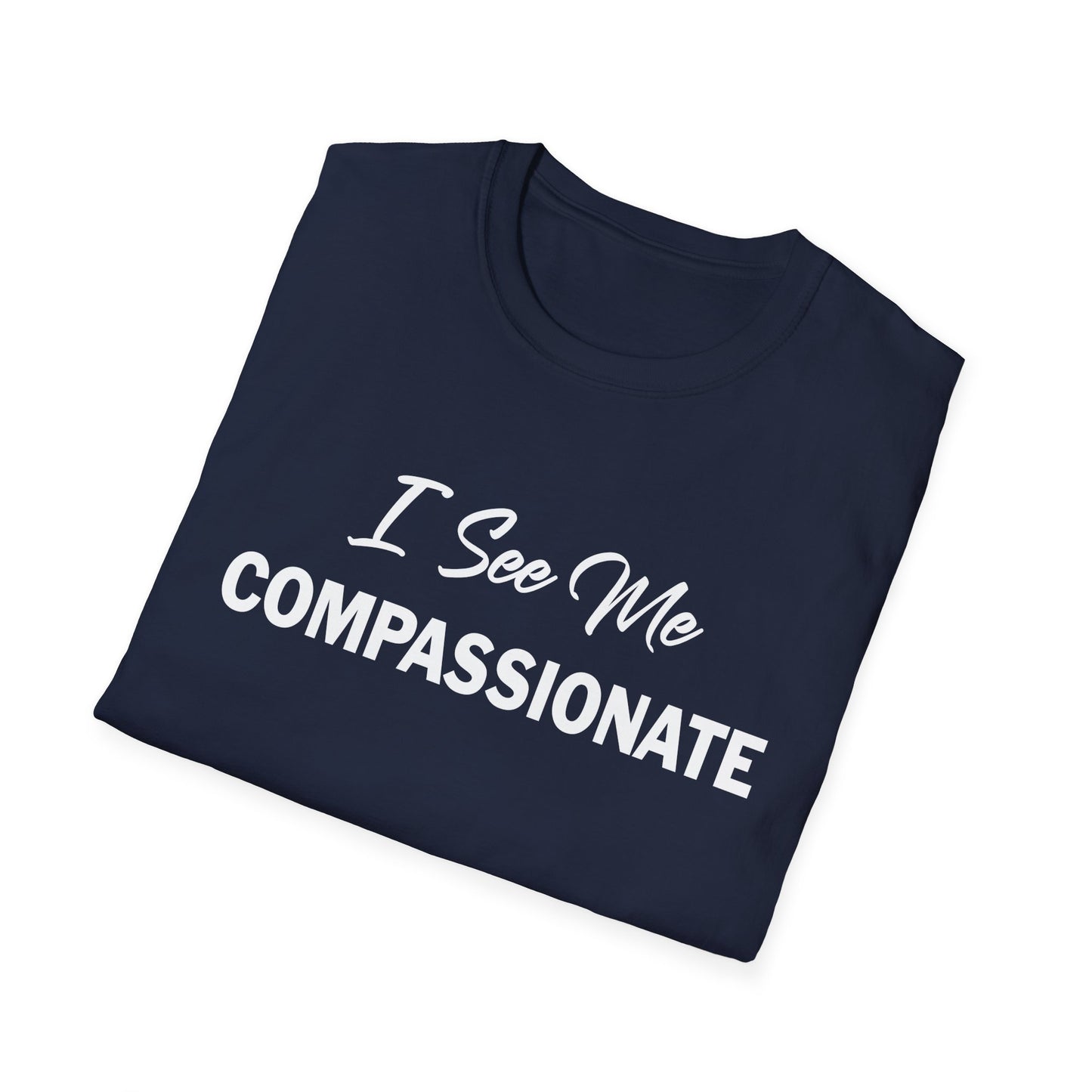 Amputee Humor, Limb Loss Awareness Tee, I See Me Compassionate V1 Blk Print