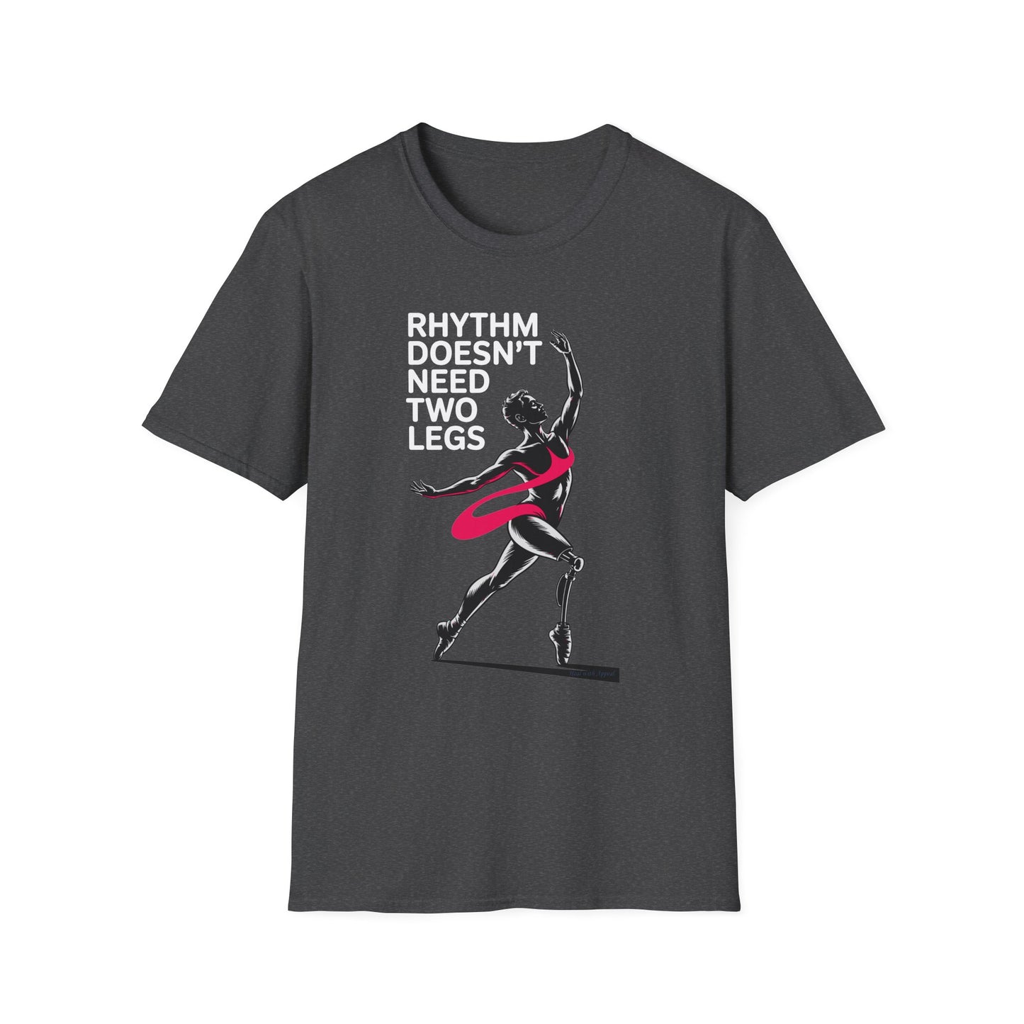 Amputee Humor, Limb Loss Awareness Tee, Inspirational Amputee Dancer V2b