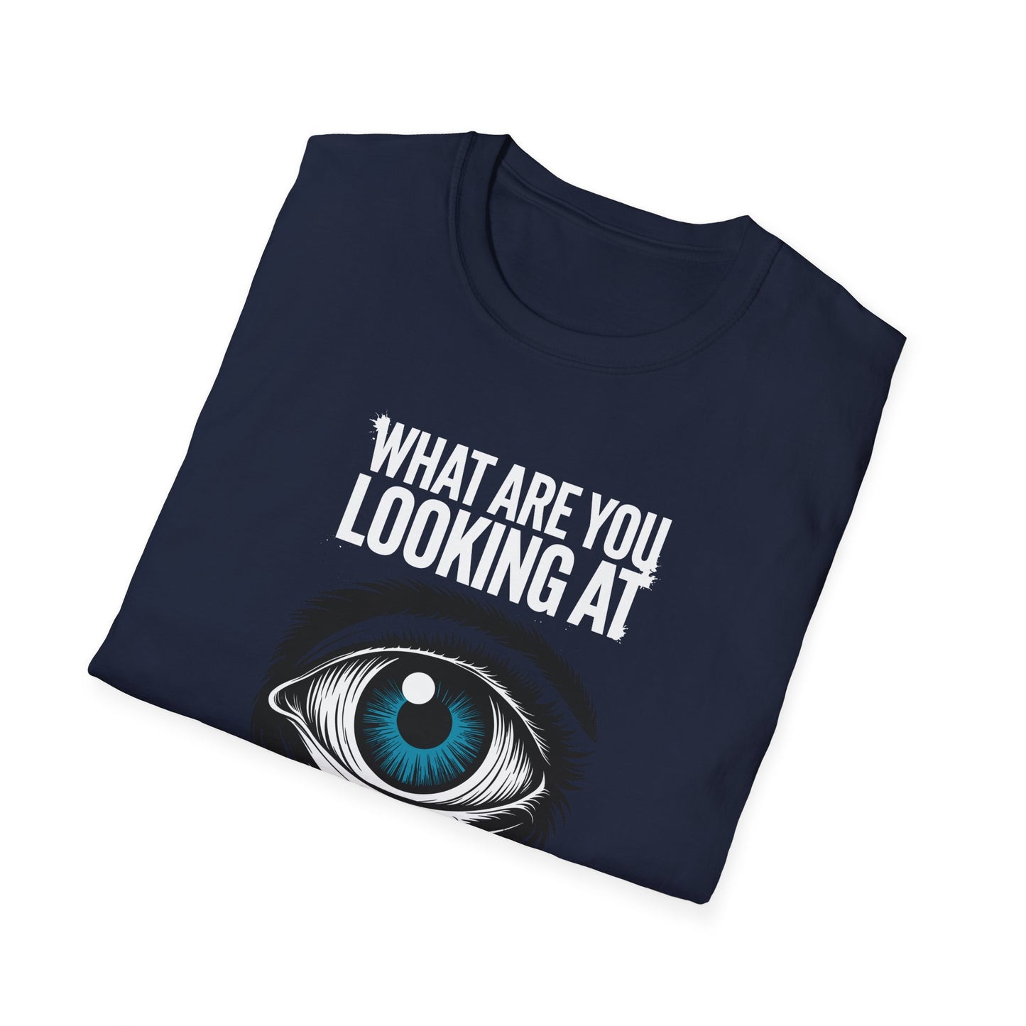 Amputee Humor, Limb Loss Awareness Tee, What R U Looking At V15b Print