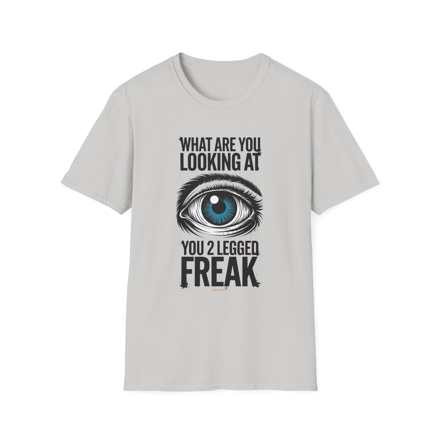 Amputee Humor, Limb Loss Awareness Tee, What R U Looking At V15b Print