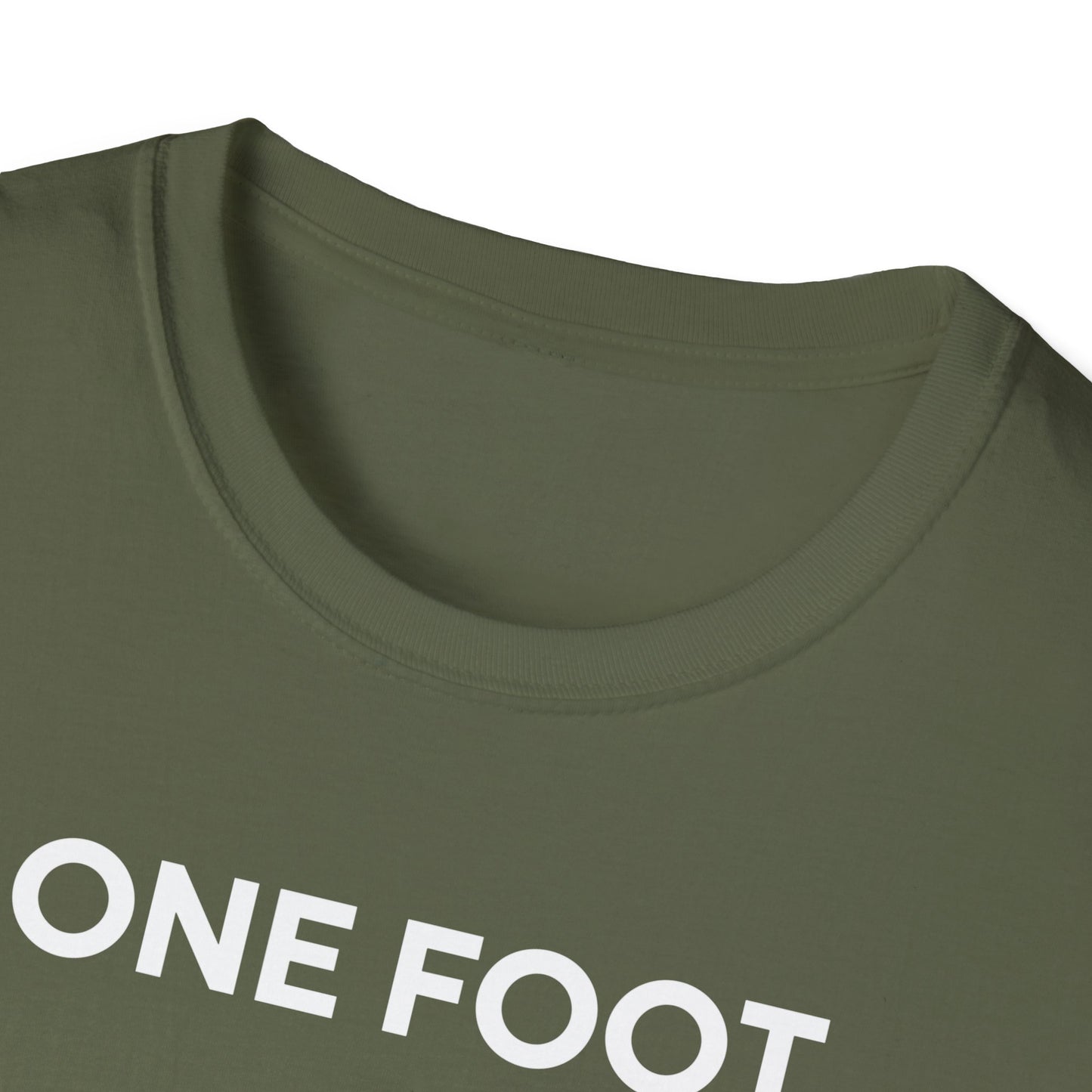 Amputee Humor, Limb Loss Awareness Tee, One Foot V2b