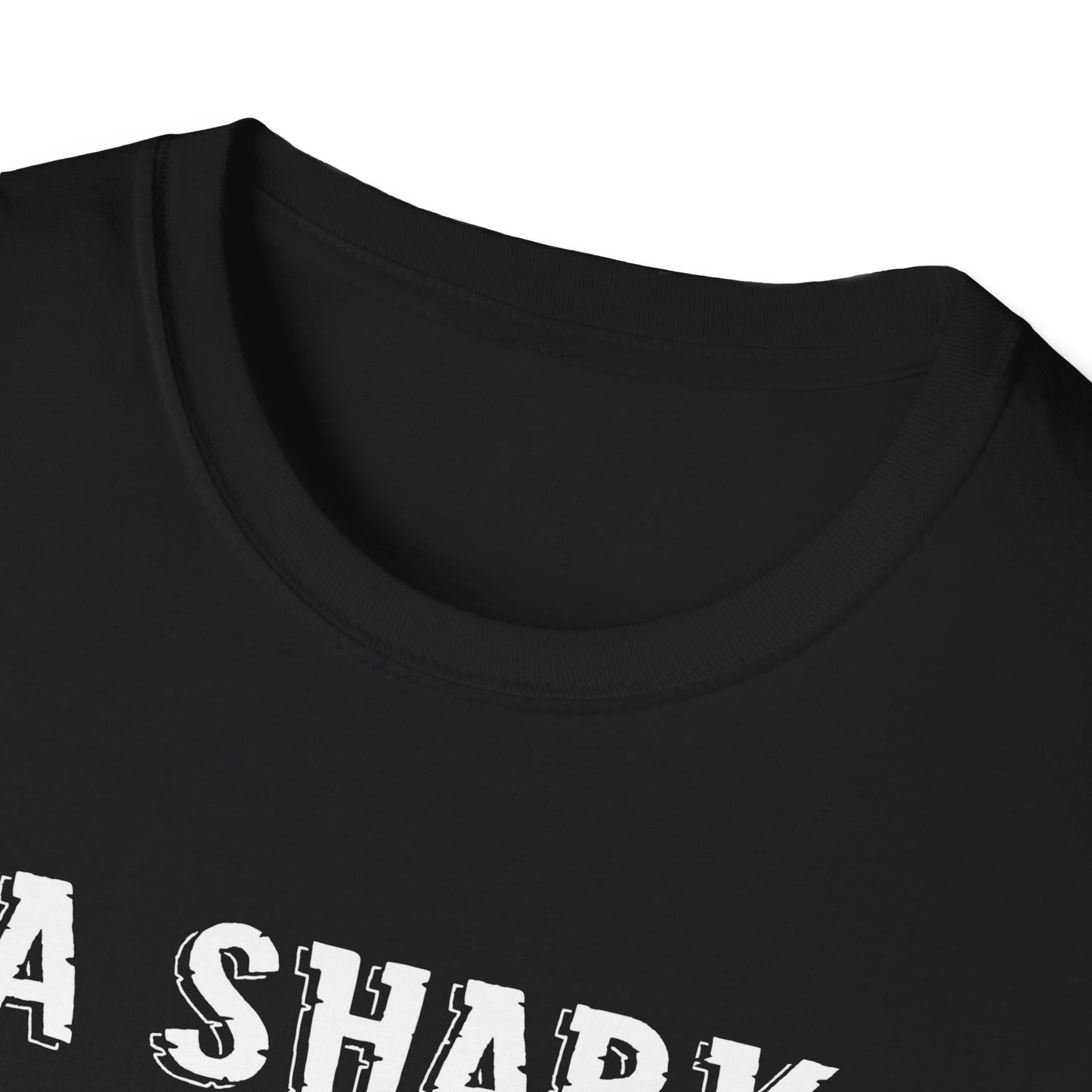 Amputee Humor, Limb Loss Awareness Tee, Shark Week V2 Blk Shrt Print Wm