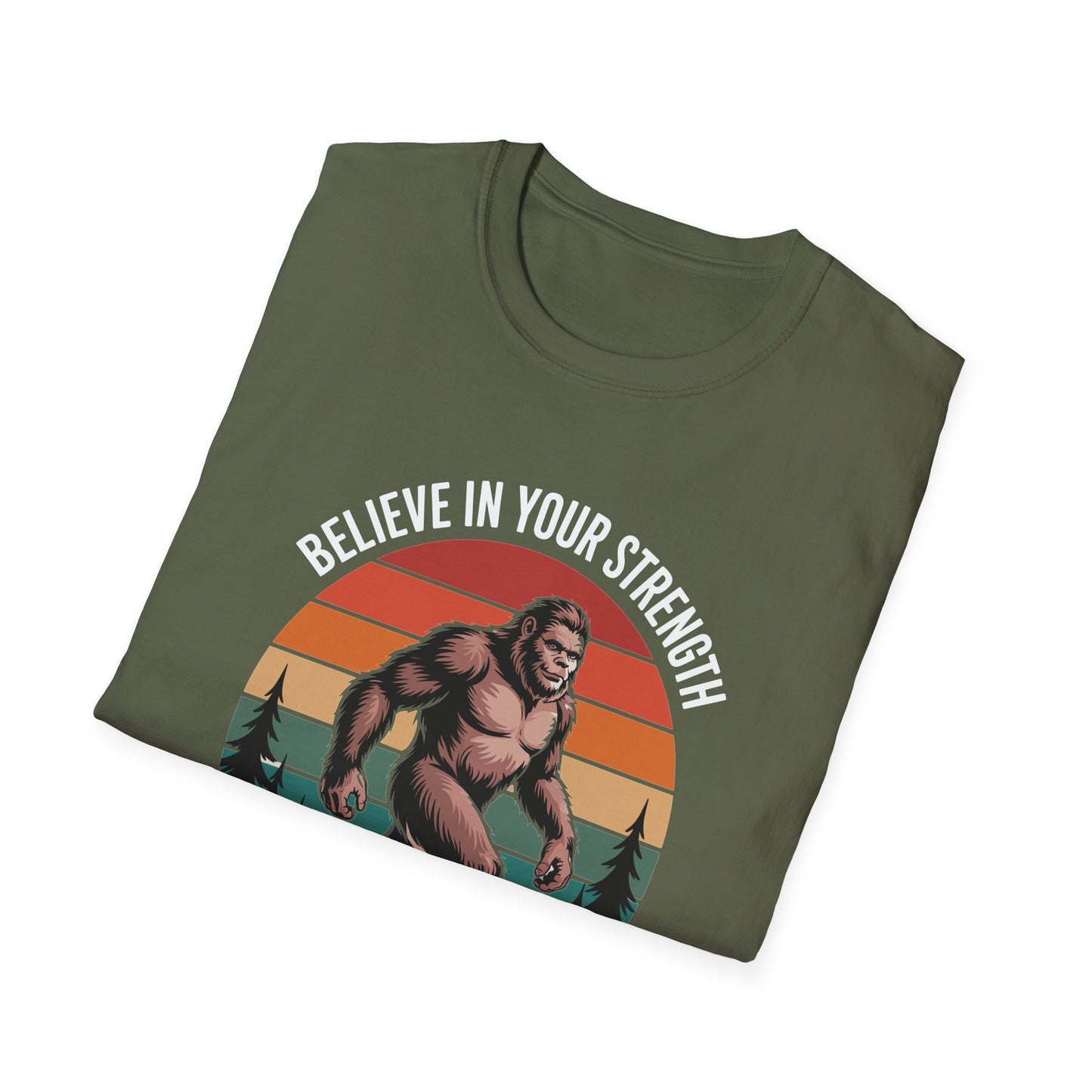 Amputee Humor, Limb Loss Awareness Tee, Bigfoot Stand Tall V3b