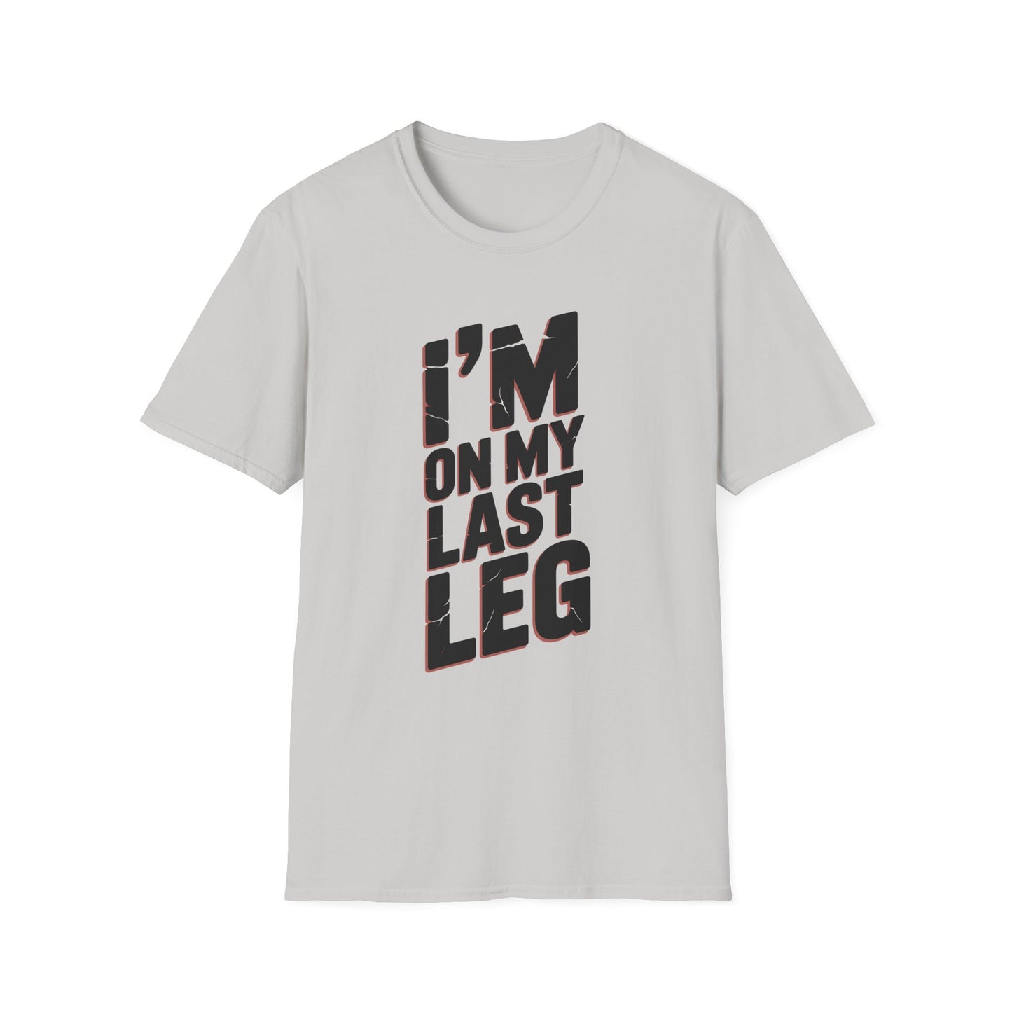Amputee Humor, Limb Loss Awareness Tee, Im On My Last Leg V1b