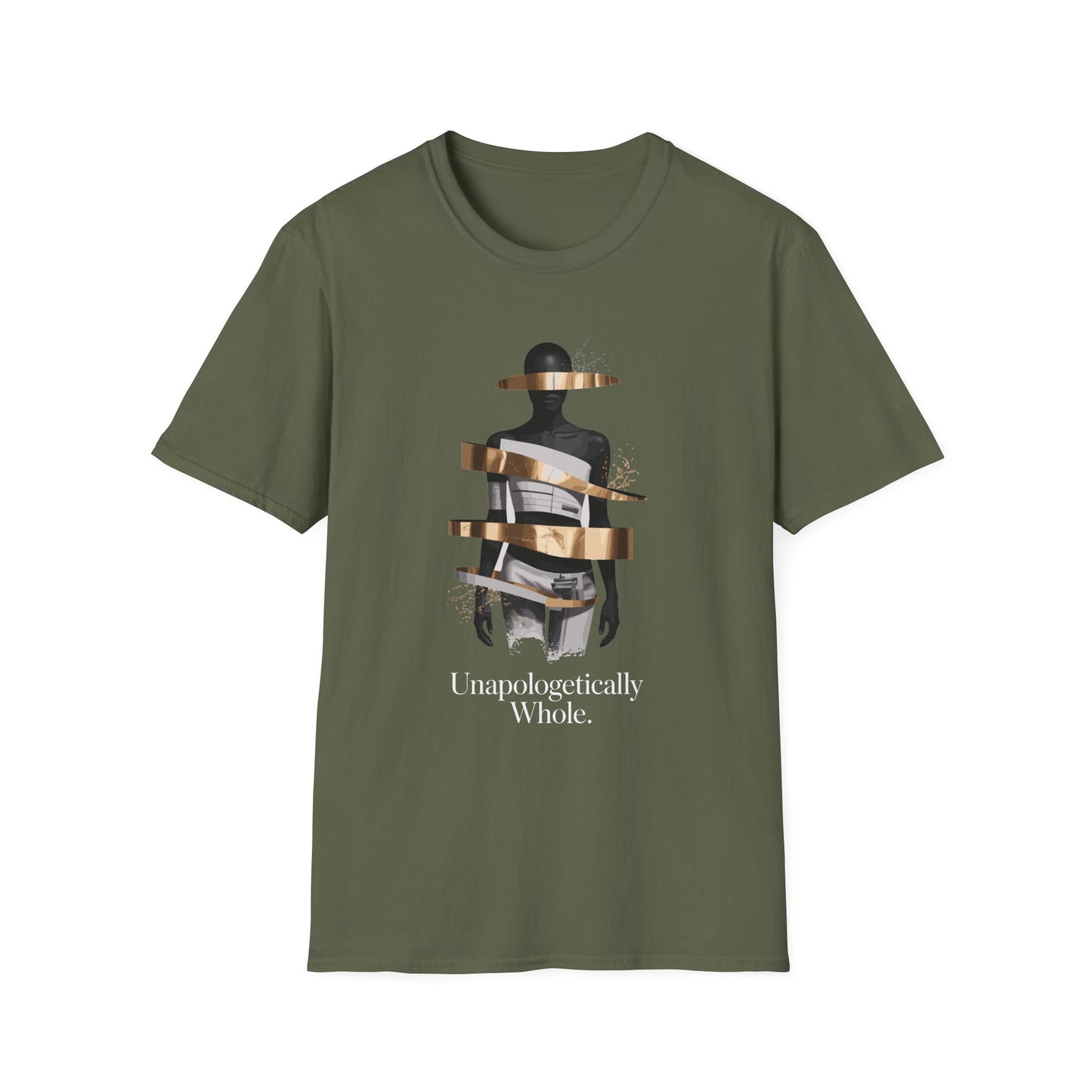 Amputee Humor, Limb Loss Awareness Tee, Unapologetically Whole V2b
