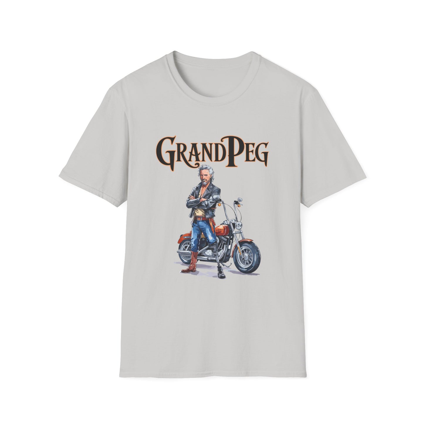 Amputee Humor, Limb Loss Awareness Tee, Granpeg V7b Print