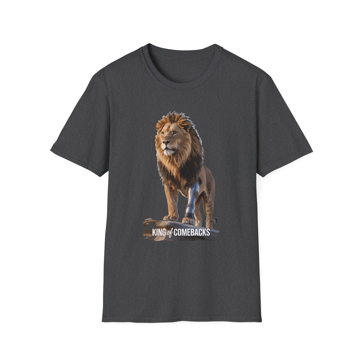 Amputee Humor, Limb Loss Awareness Tee, Lion Tee V2