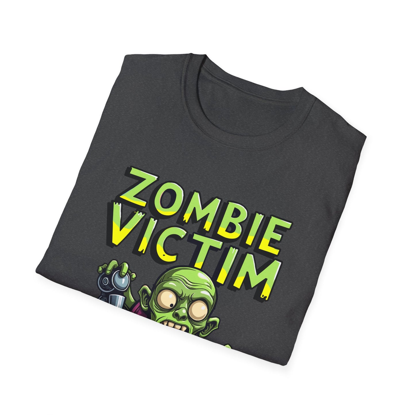 Amputee Humor, Limb Loss Awareness Tee, Zombie Victim Amp V2 Print