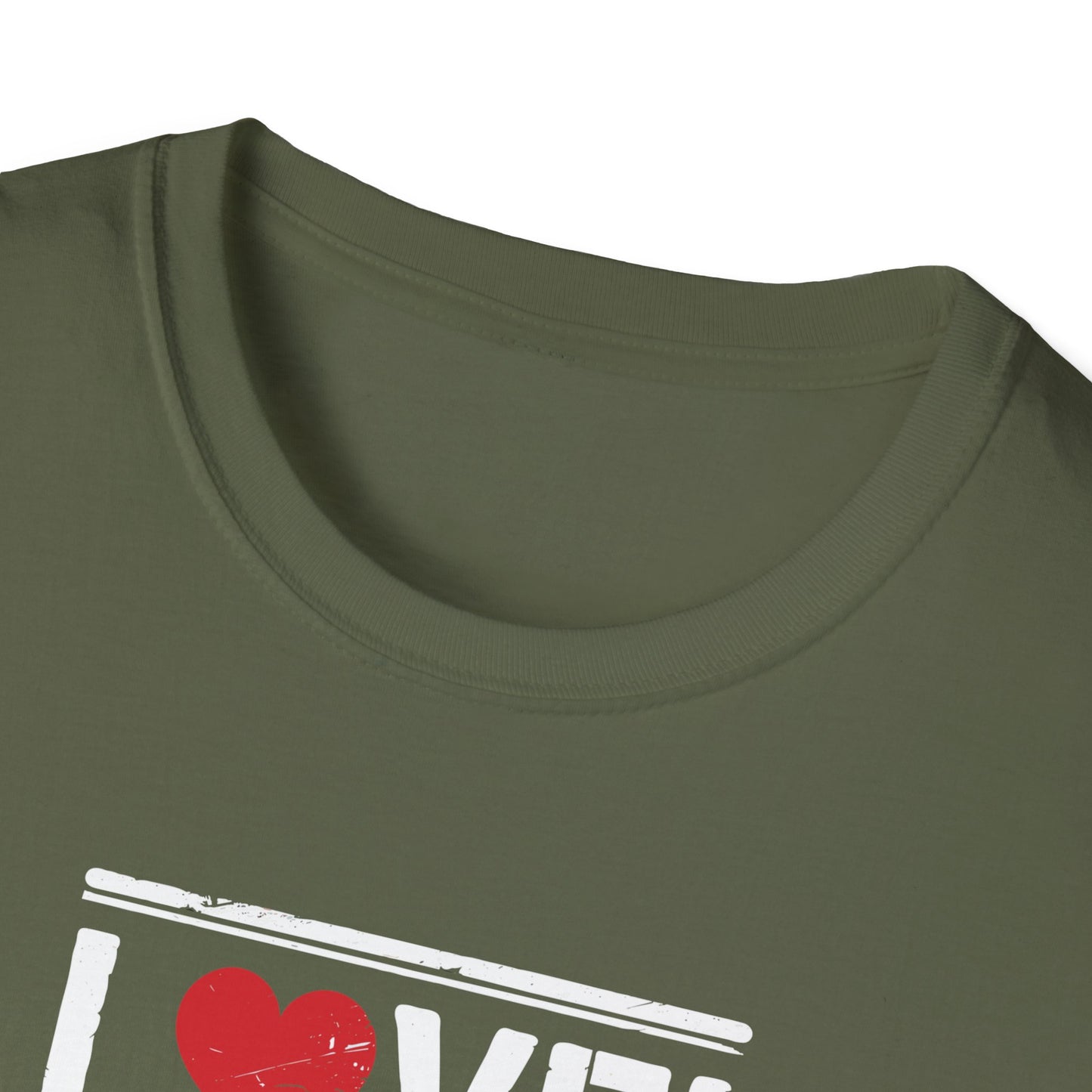 Amputee Humor, Limb Loss Awareness Tee, I Love My Valentine V2b Print