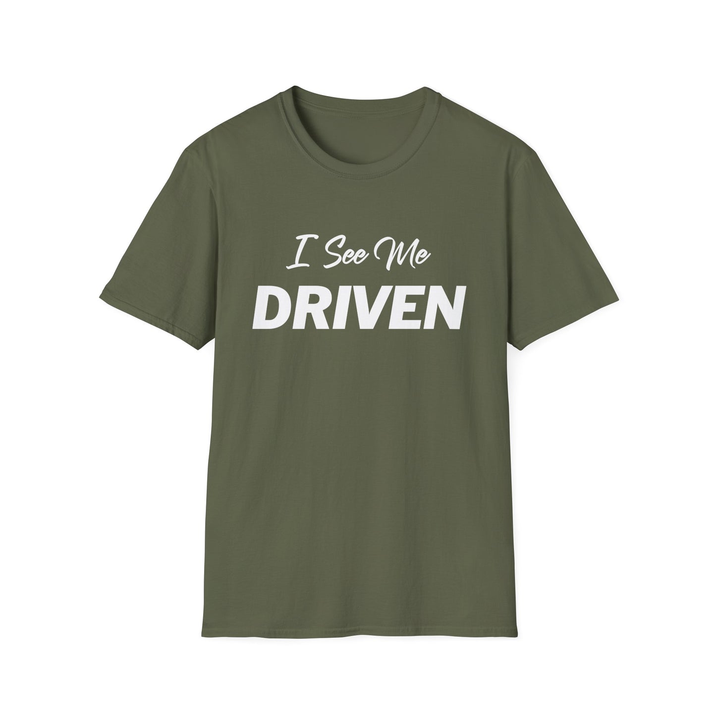 Amputee Humor, Limb Loss Awareness Tee, I See Me Driven V1 Blk Print