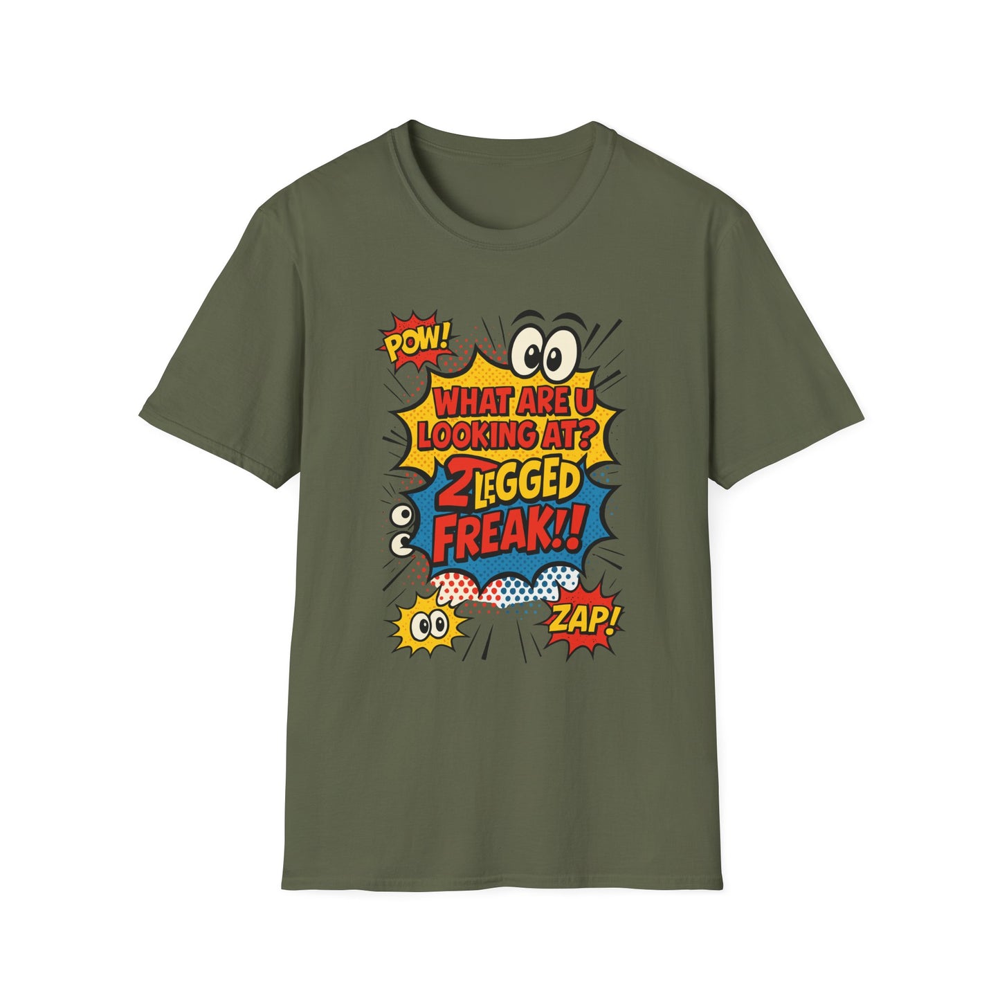 Amputee Humor, Limb Loss Awareness Tee, What R U Lookin At V6