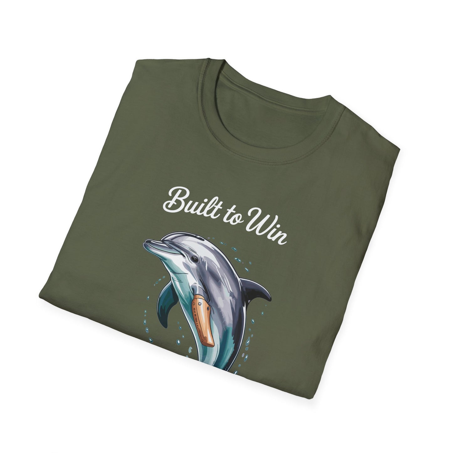 Amputee Humor, Limb Loss Awareness Tee, Dolphin Tee B
