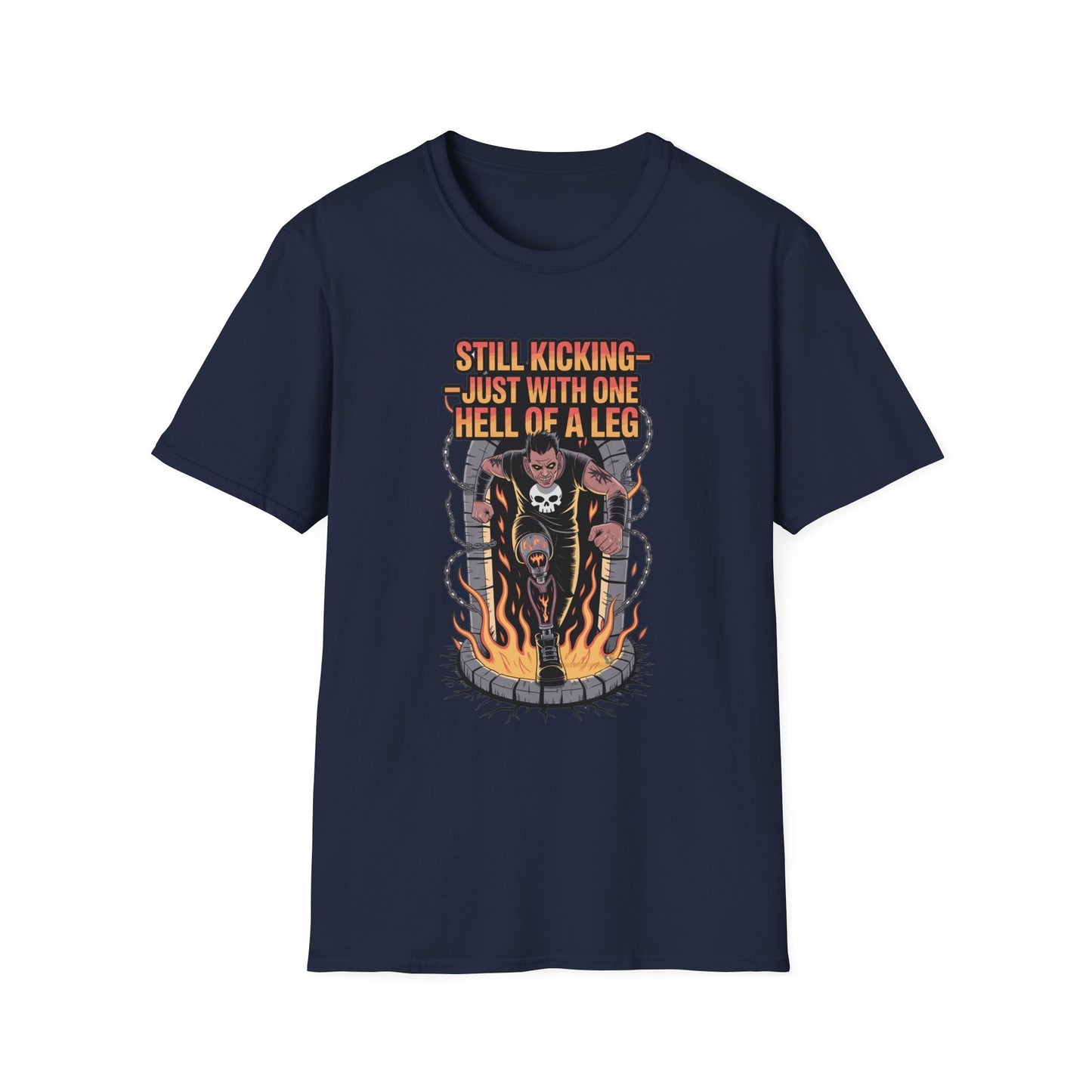 Amputee Humor, Limb Loss Awareness Tee, Hello Of A Leg V1