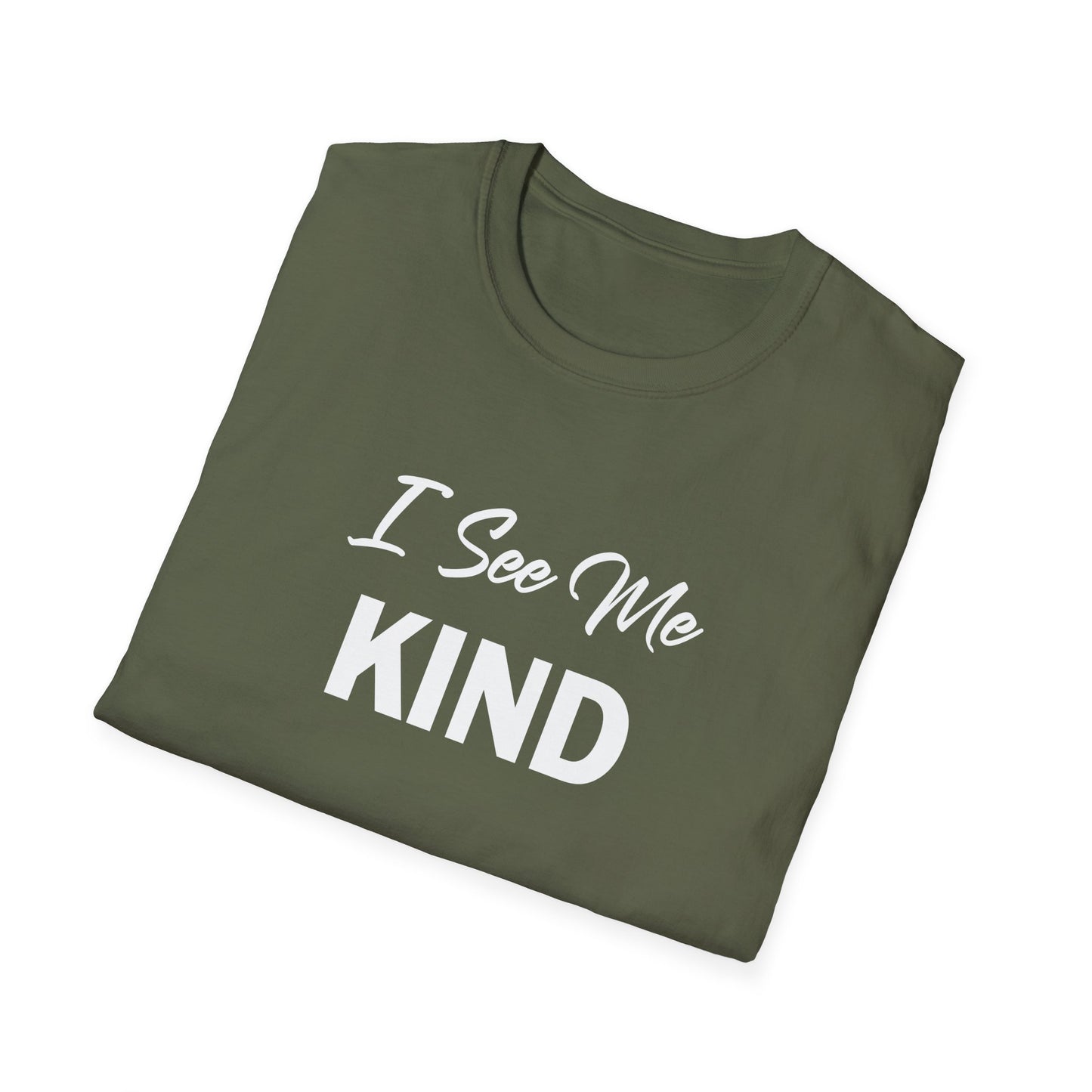 Amputee Humor, Limb Loss Awareness Tee, I See Me Kind V1 Blk Print