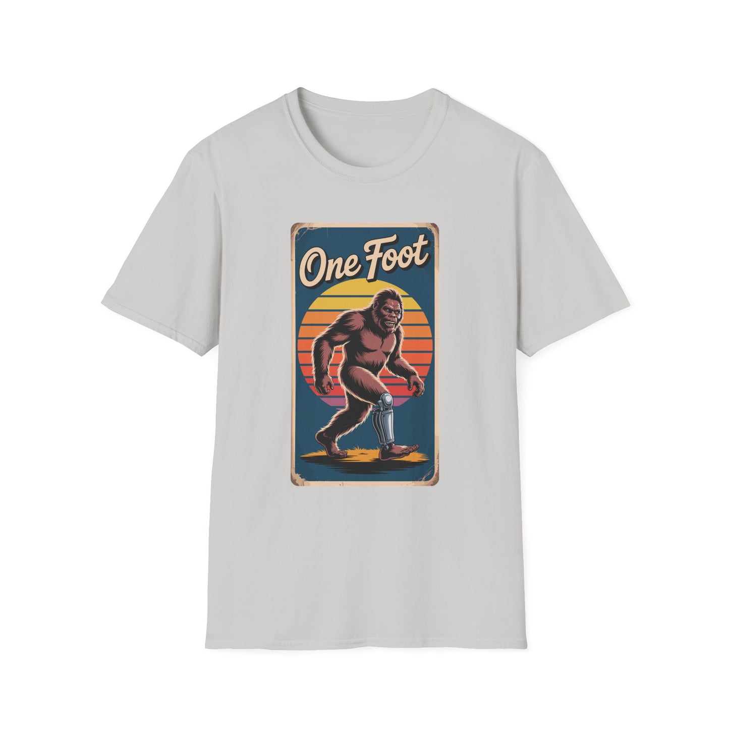 Amputee Humor, Limb Loss Awareness Tee, One Foot V4