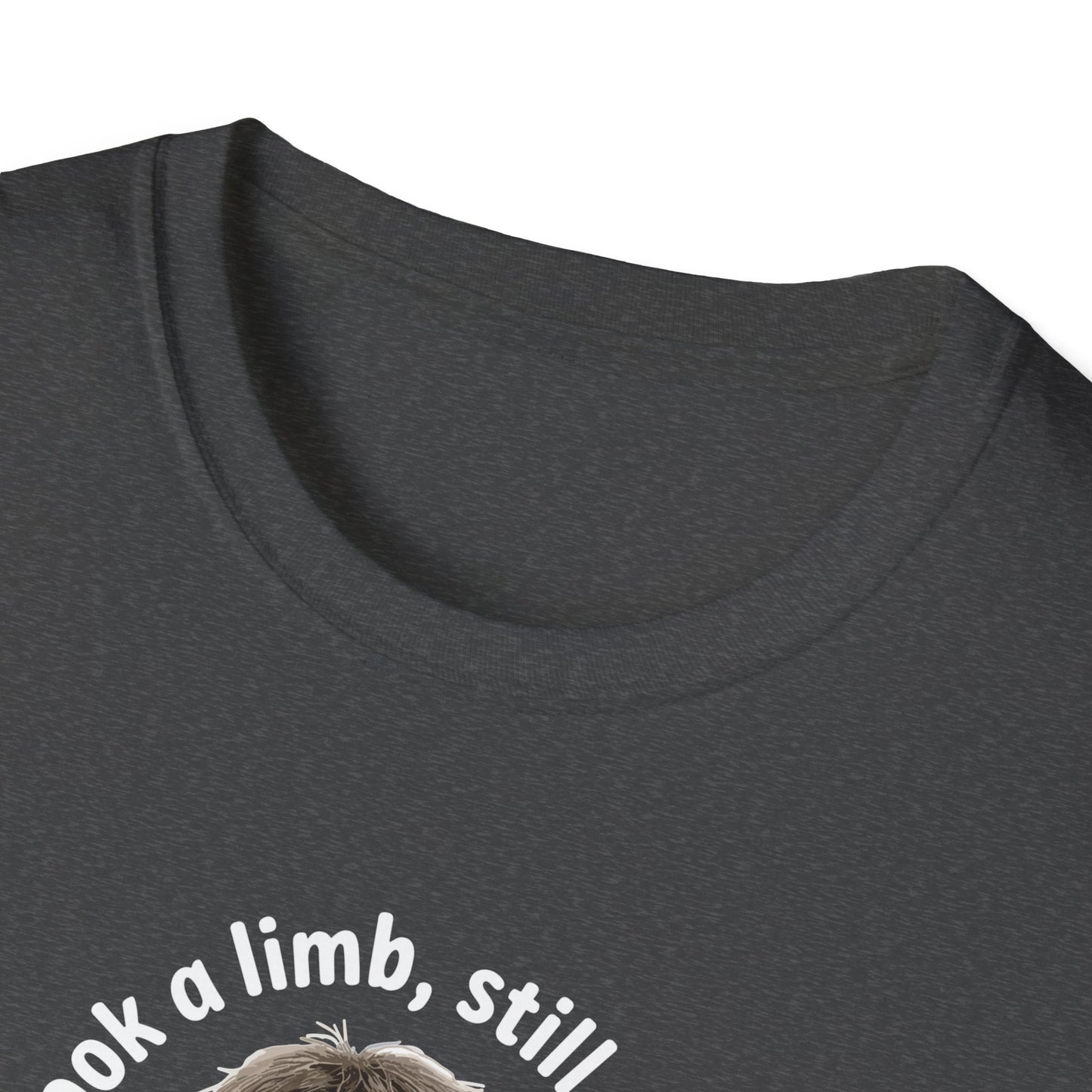 Amputee Humor, Limb Loss Awareness Tee, Sloath Tee V4b