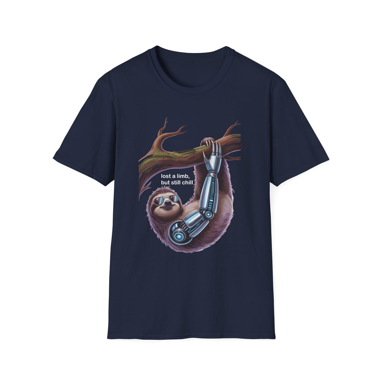 Amputee Humor, Limb Loss Awareness Tee, Sloath Tee V3b