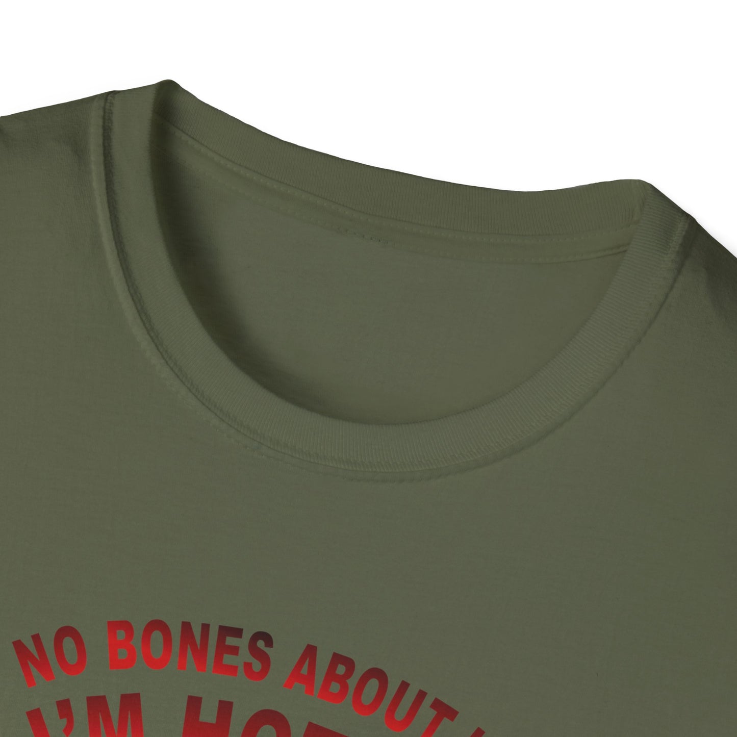 Amputee Humor, Limb Loss Awareness Tee, No Bones Im Hot V1b