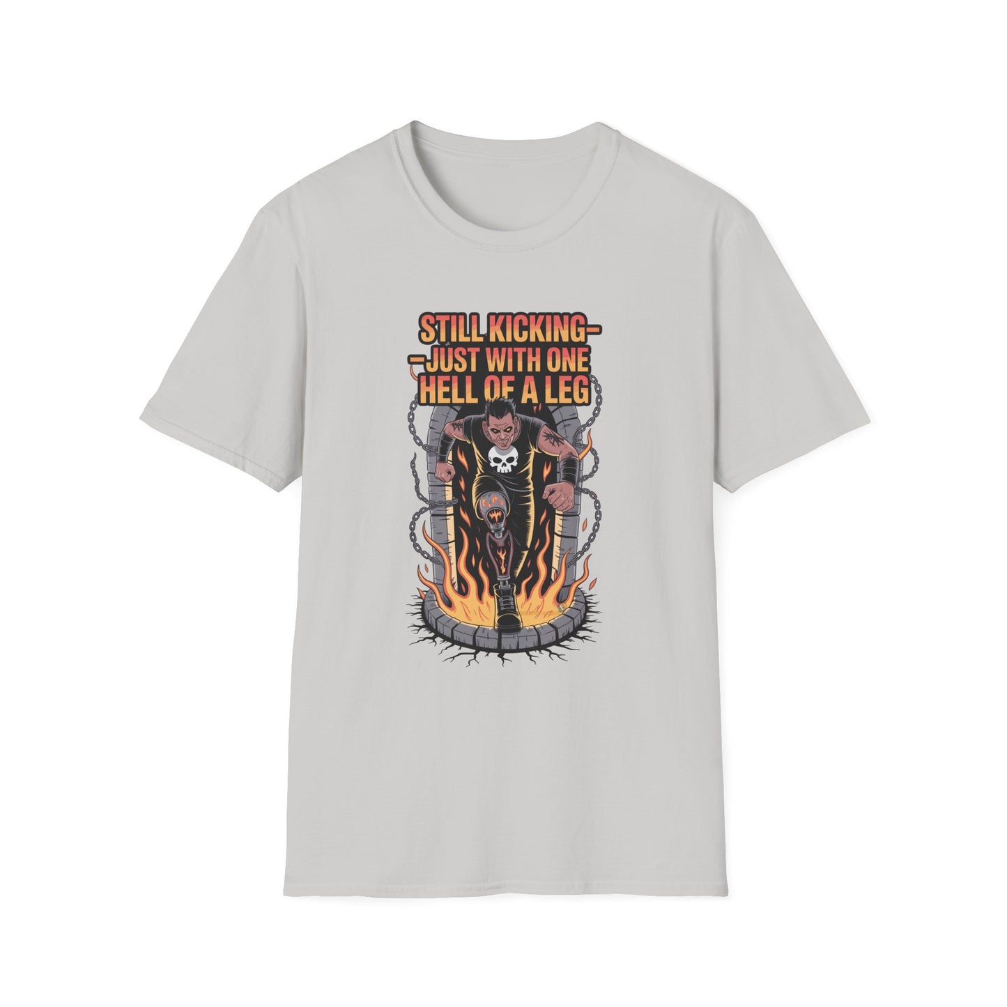 Amputee Humor, Limb Loss Awareness Tee, Hello Of A Leg V1