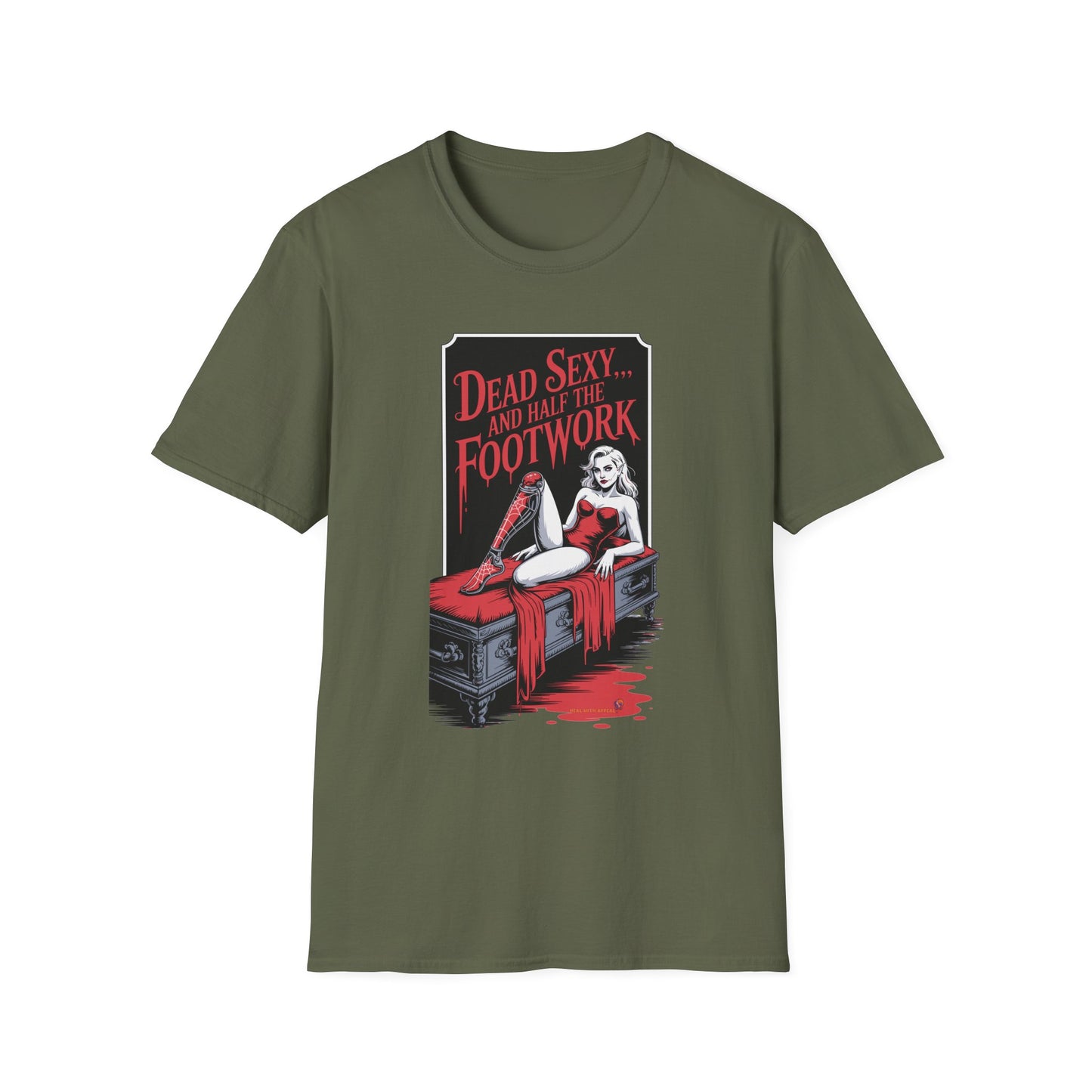 Amputee Humor, Limb Loss Awareness Tee, Dead Sexy V2