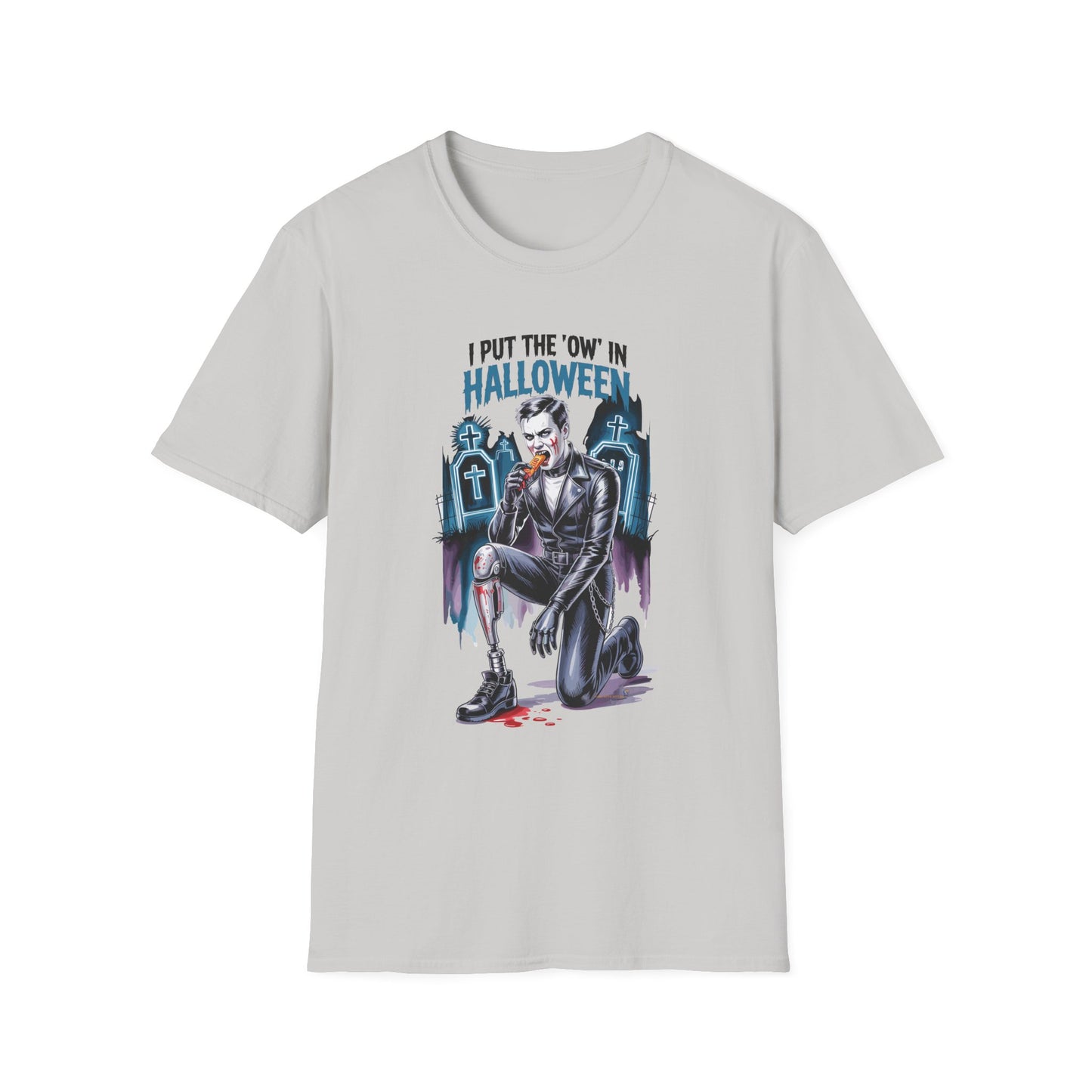 Amputee Humor, Limb Loss Awareness Tee, I Put The Ow In Halloween V1