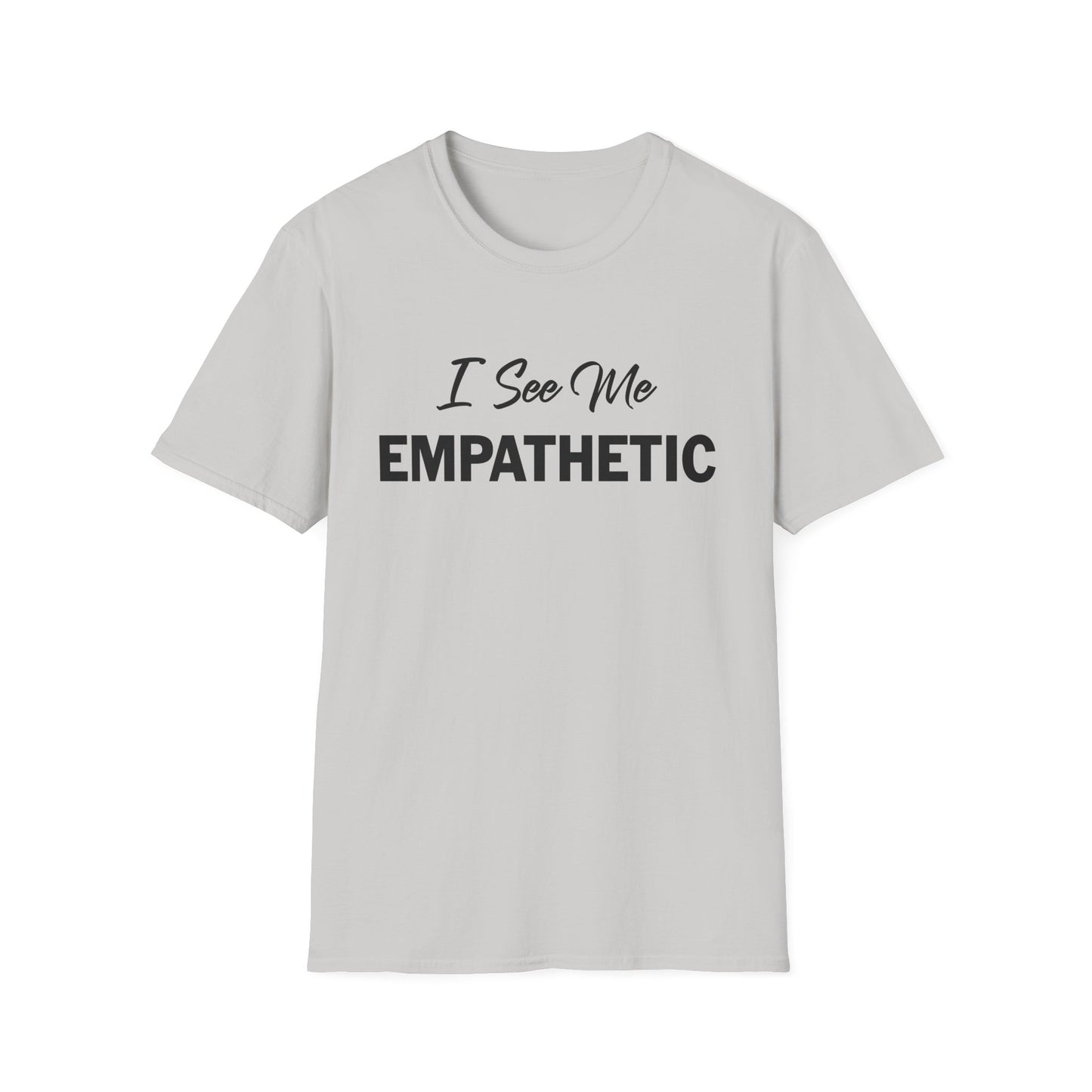 Amputee Humor, Limb Loss Awareness Tee, I See Me Empathetic V1 Blk Print