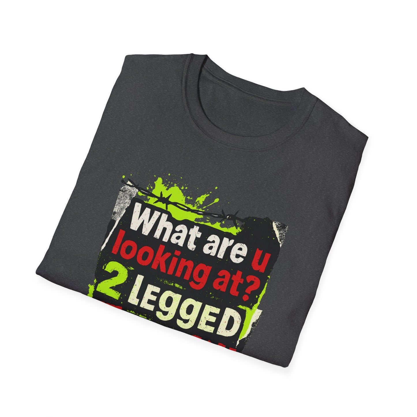 Amputee Humor, Limb Loss Awareness Tee, What R U Lookin At V8