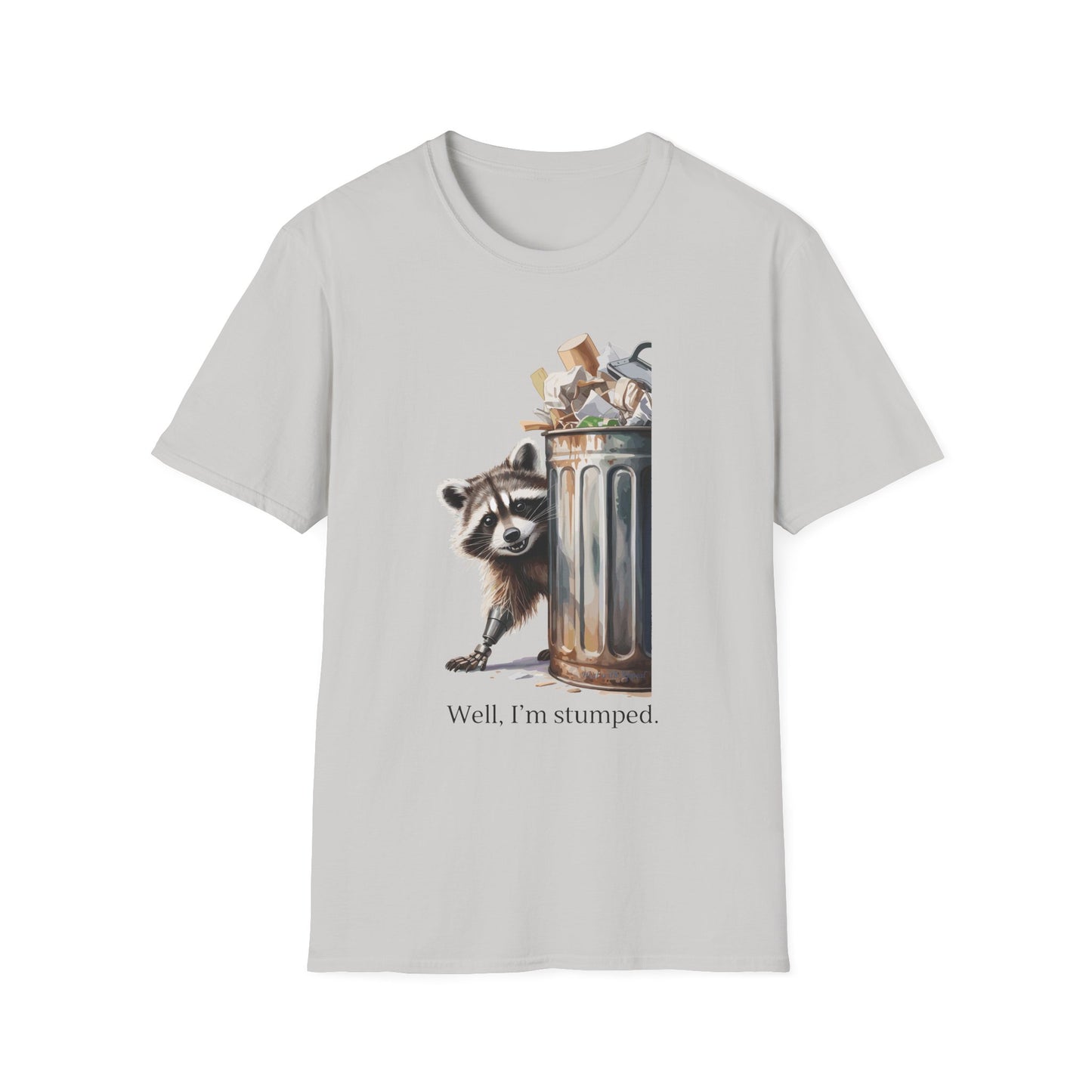 Amputee Humor, Limb Loss Awareness Tee, Raccioon Tee V2b