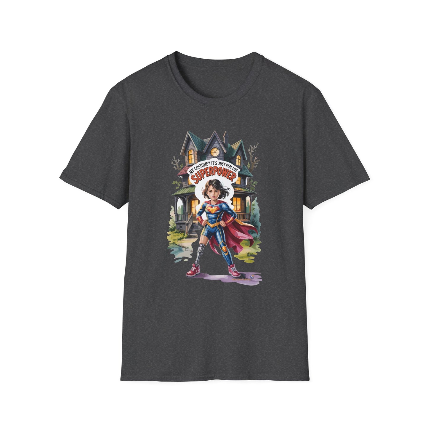 Amputee Humor, Limb Loss Awareness Tee, My Costume Is My Superpower V2