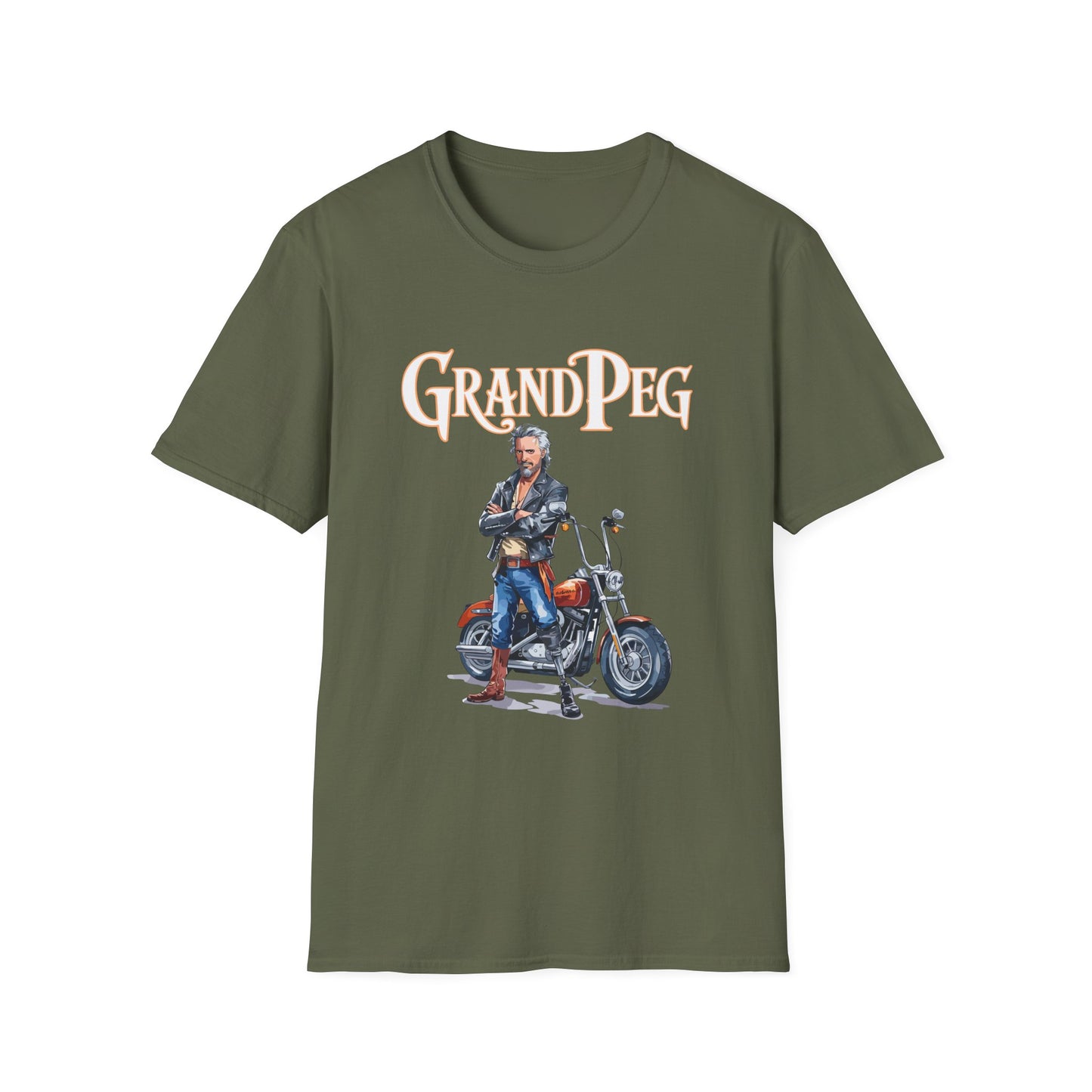 Amputee Humor, Limb Loss Awareness Tee, Granpeg V7b Print