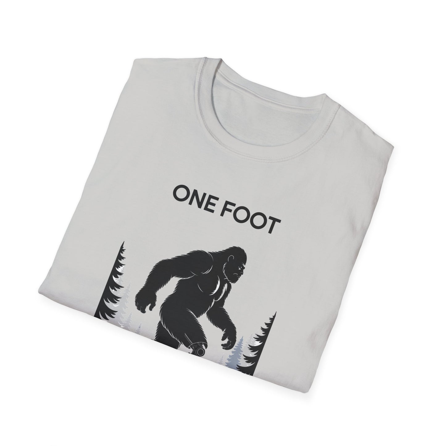 Amputee Humor, Limb Loss Awareness Tee, One Foot V3b