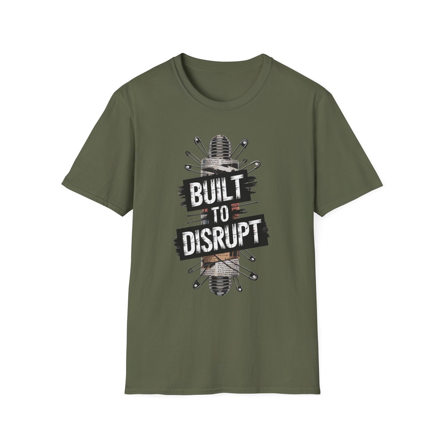 Amputee Humor, Limb Loss Awareness Tee, Built To Disrupt V3