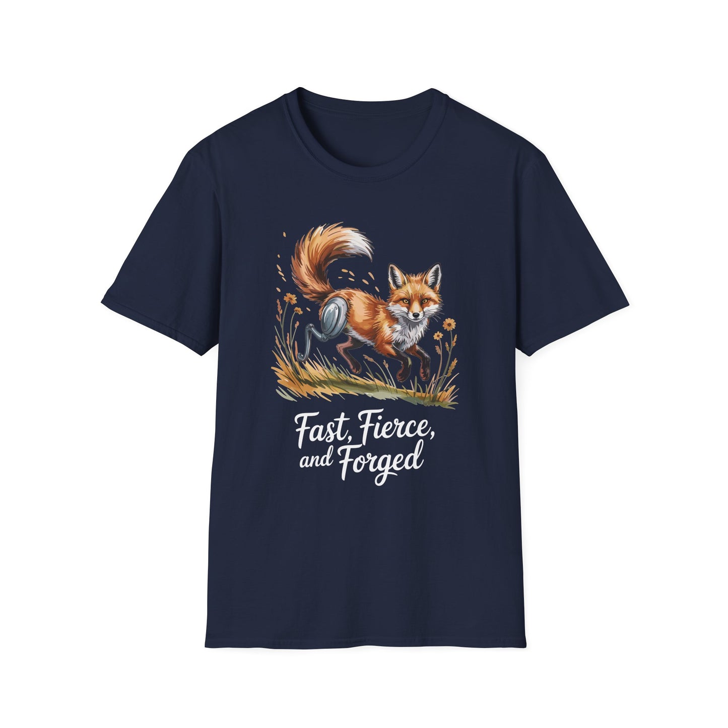 Amputee Humor, Limb Loss Awareness Tee, Fox Tee V1b