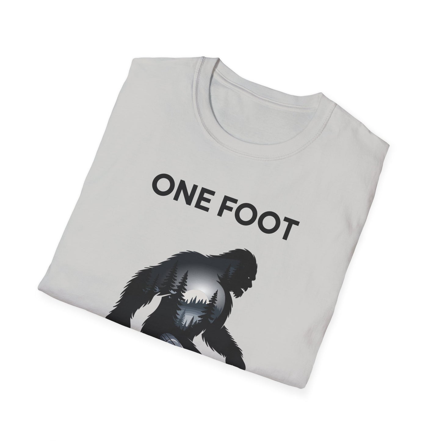 Amputee Humor, Limb Loss Awareness Tee, One Foot V2b