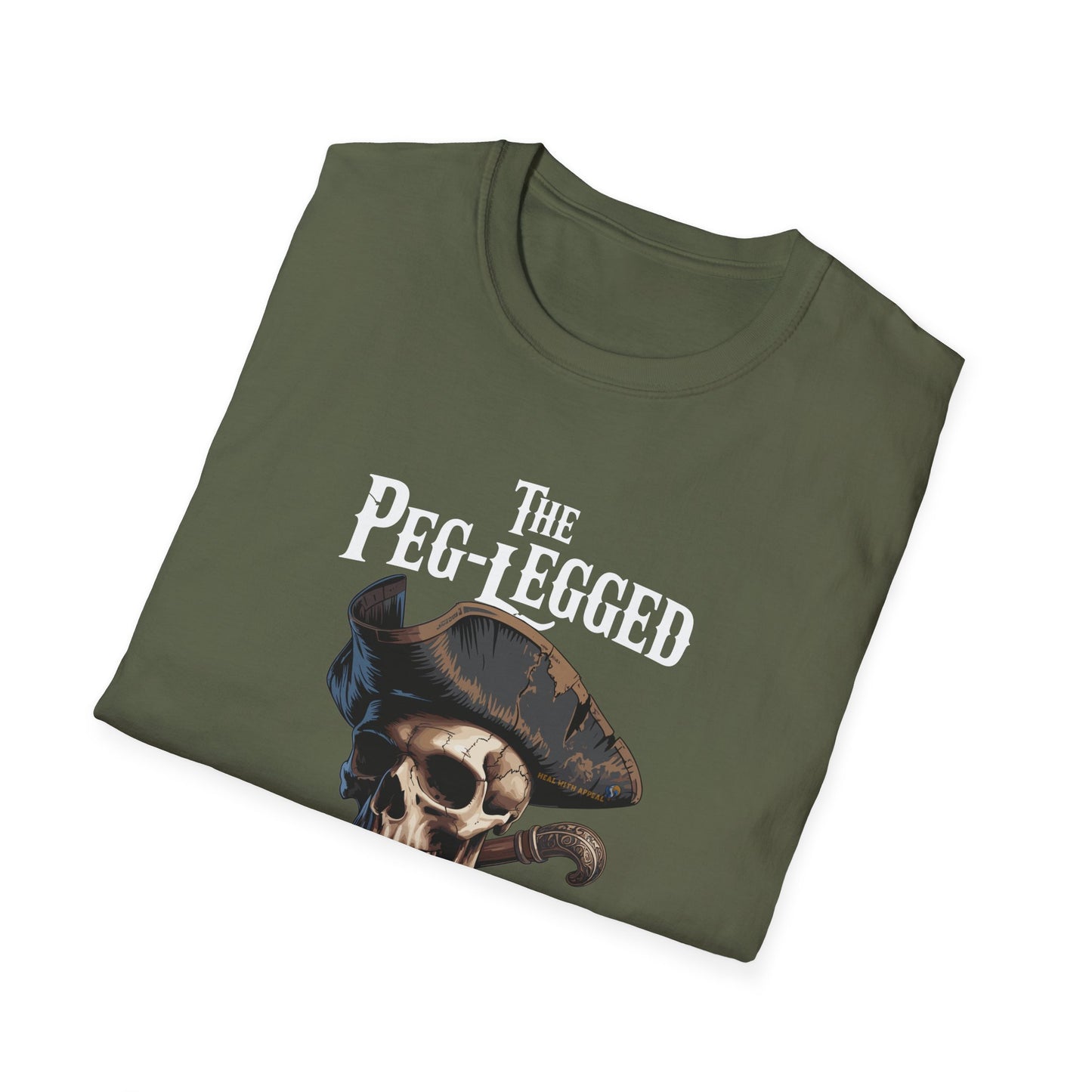 Amputee Humor, Limb Loss Awareness Tee, Peg Leggend Legend V1b