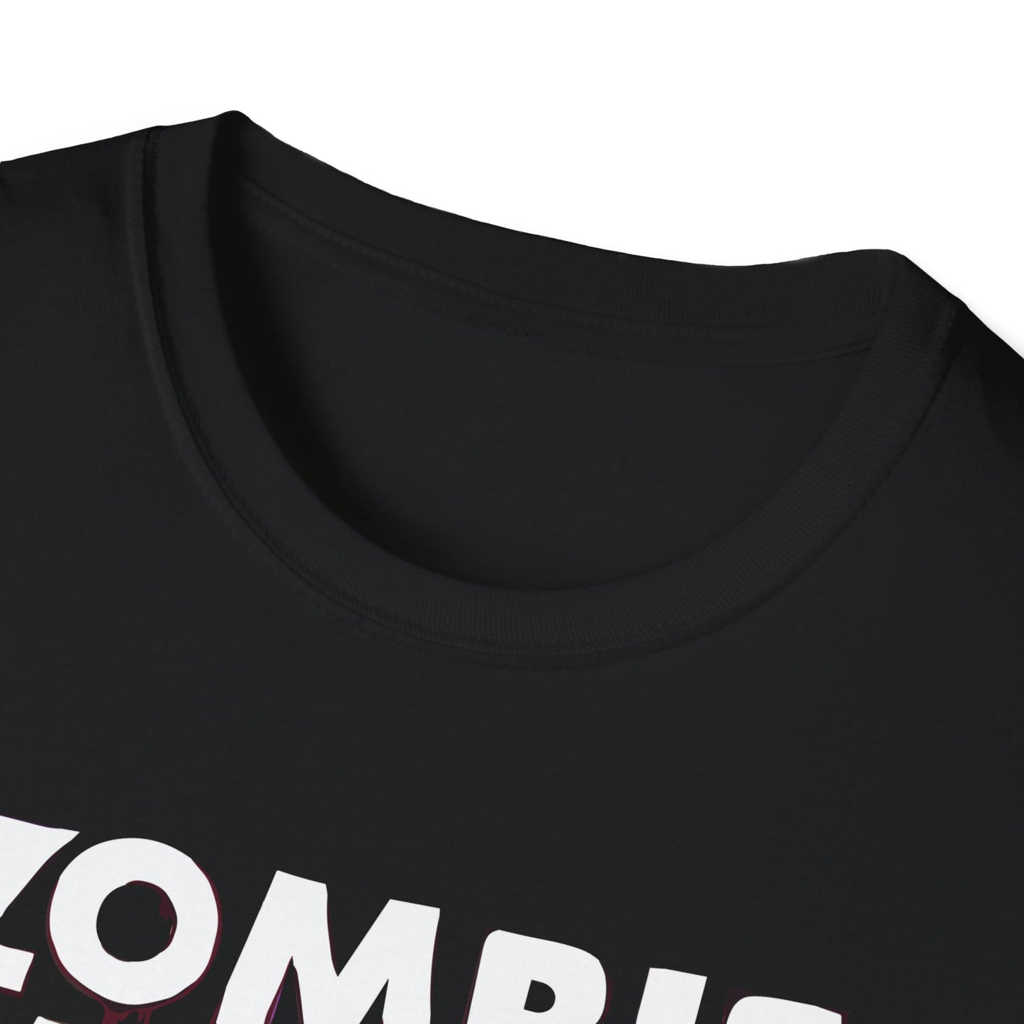 Amputee Humor, Limb Loss Awareness Tee, Zombie Victim Amp V1 Blk Print