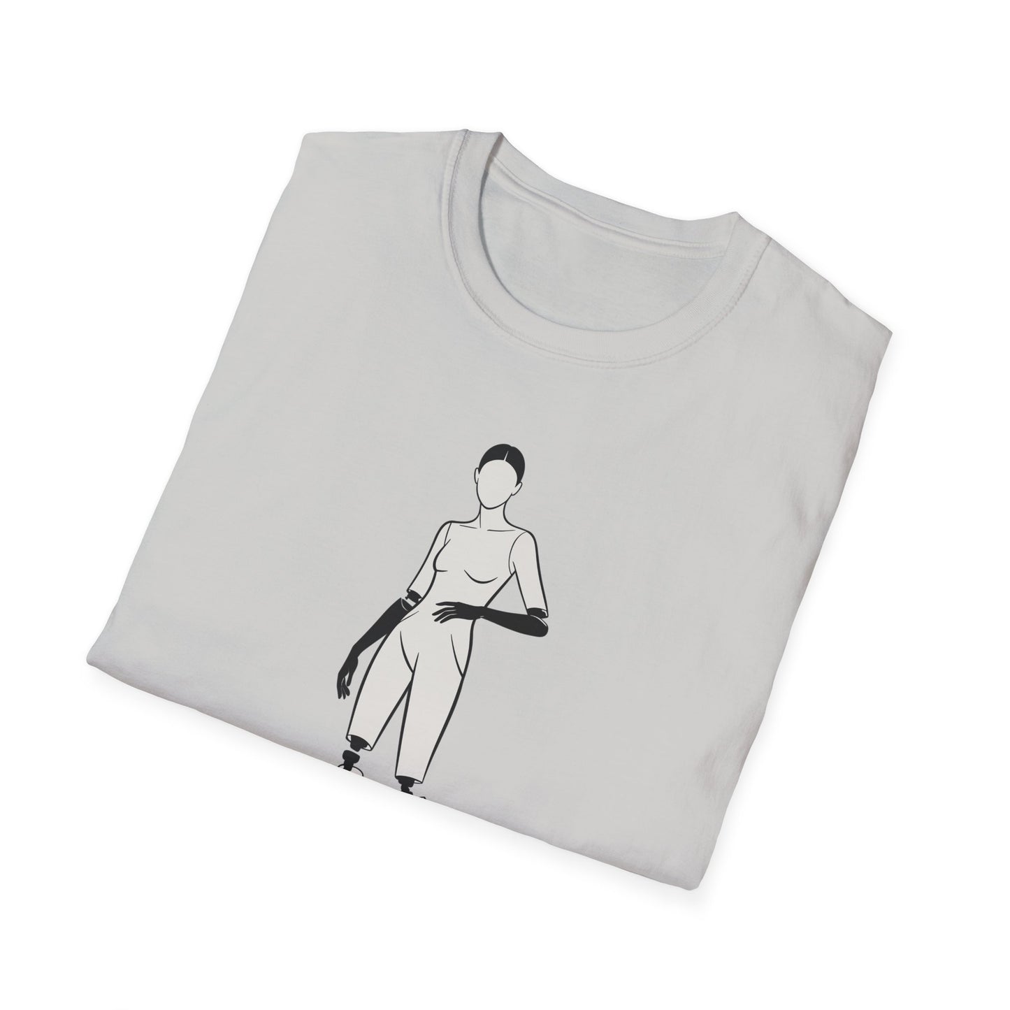Amputee Humor, Limb Loss Awareness Tee, Elegance Is An Attitude V1b